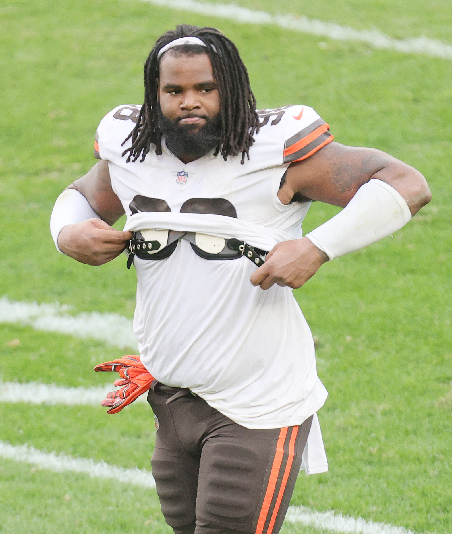 Sheldon Richardson 98 Cleveland Browns During Editorial Stock Photo - Stock  Image