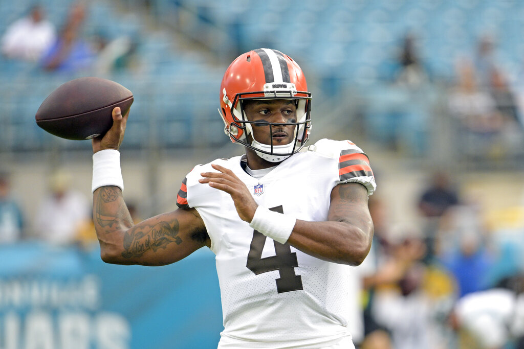 Deshaun Watson's suspension means he'd miss one Bengals-Browns game