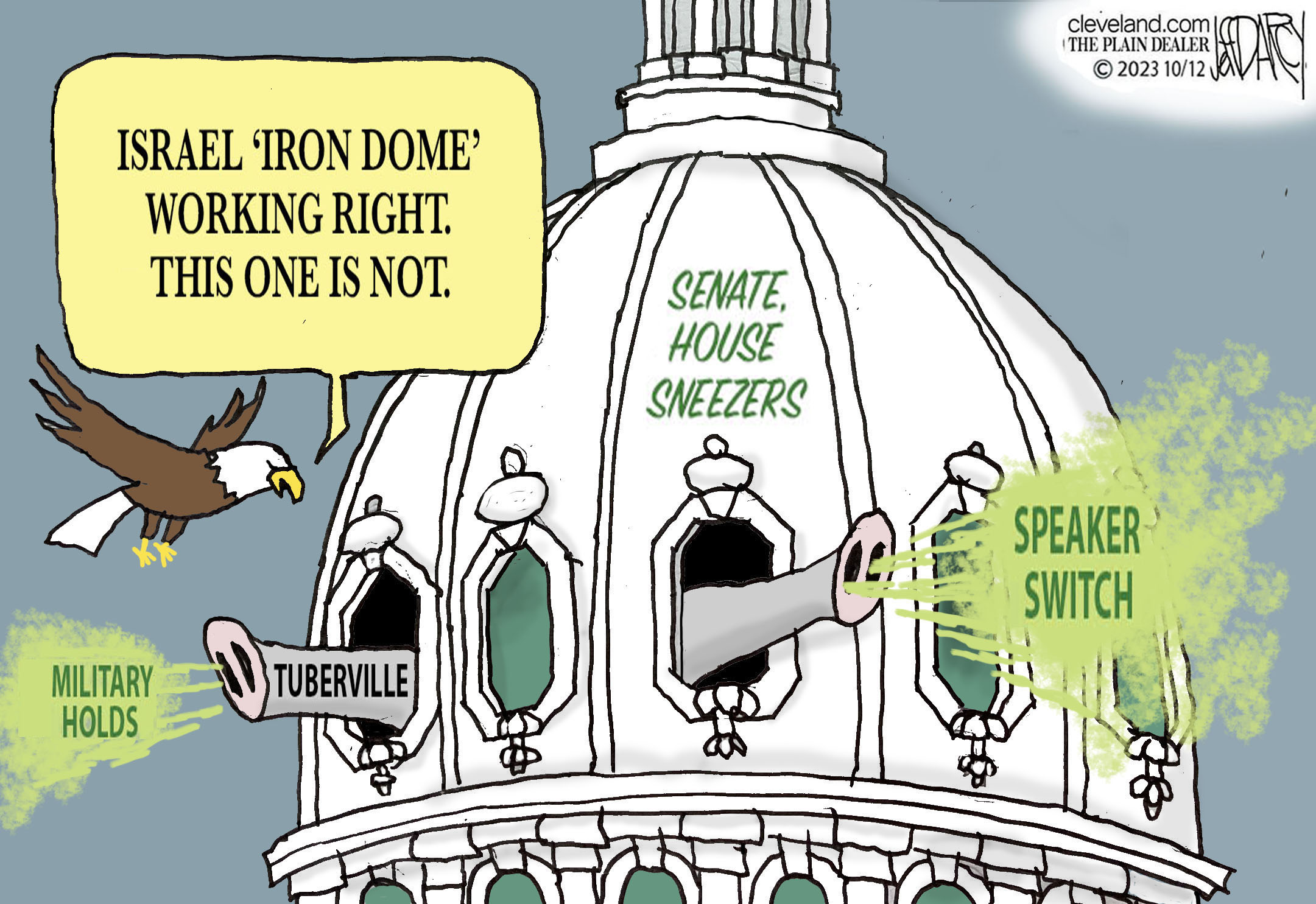 Hunter Biden Plea Deal D.O.A.: Darcy cartoon 