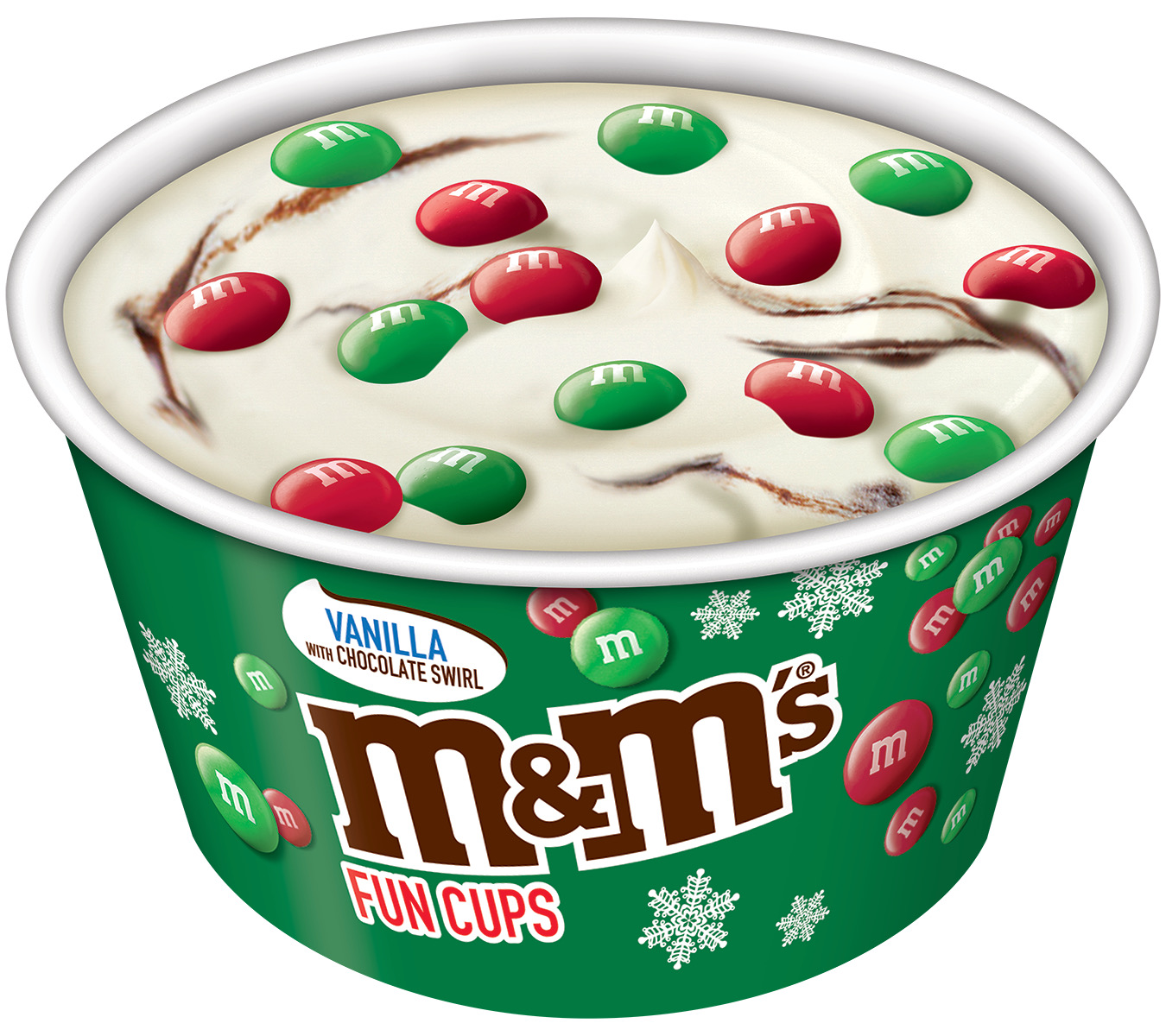 M&M's Ice Cream Fun Cups