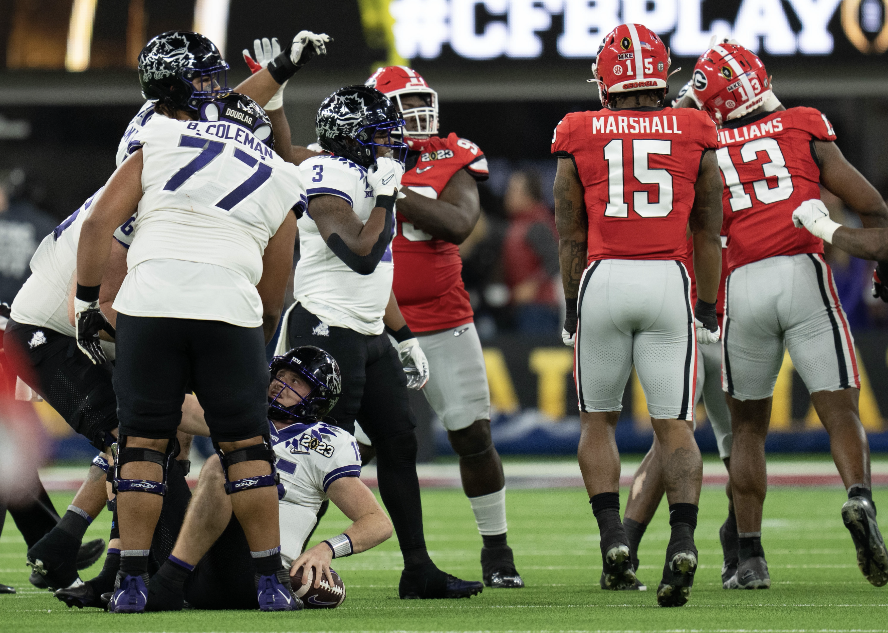 Georgia blasts TCU 65-7 in the College Football Playoff