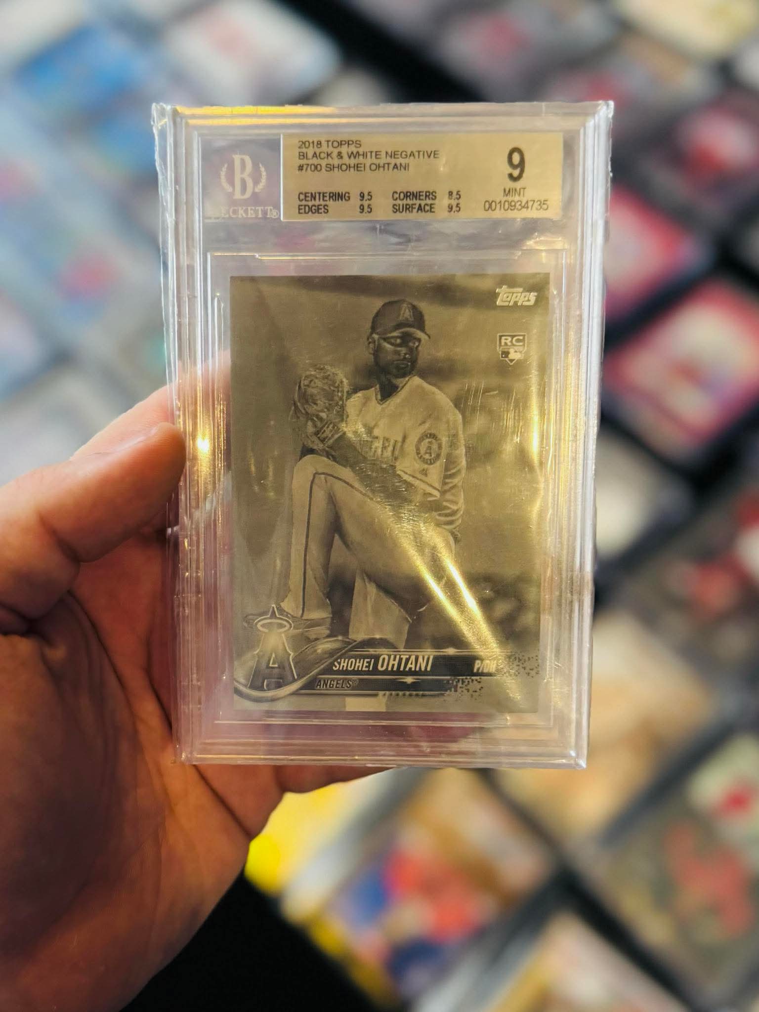 Michigan man owns huge Shohei Ohtani rookie card collection