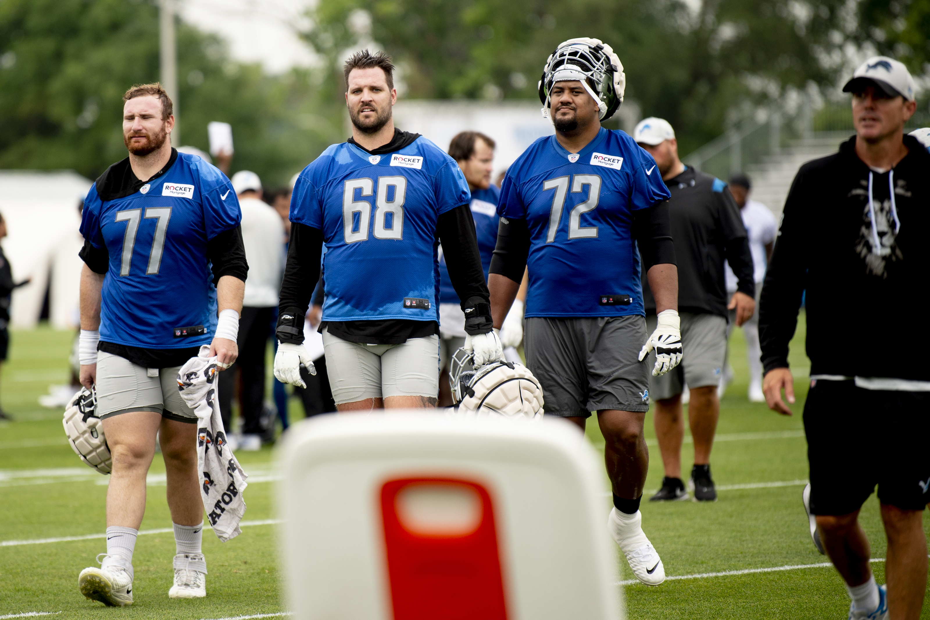 Frank Ragnow on becoming a Lions offensive captain and his take on  Applebee's