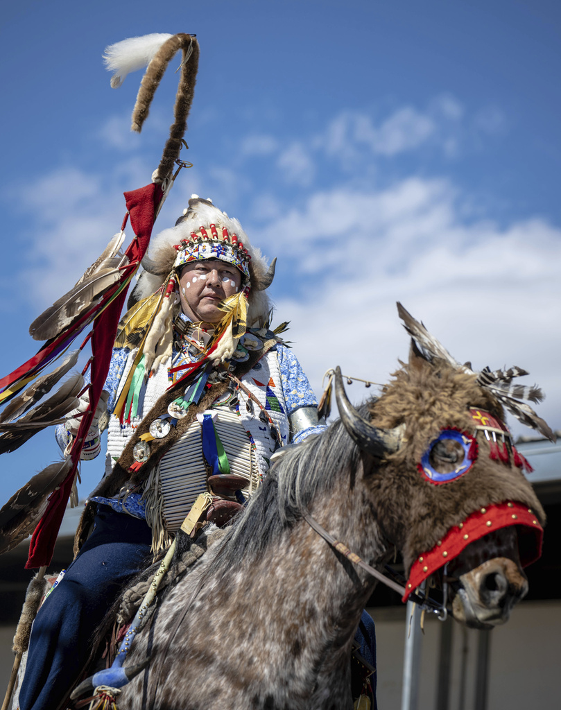 Largest powwow draws Indigenous dancers to New Mexico