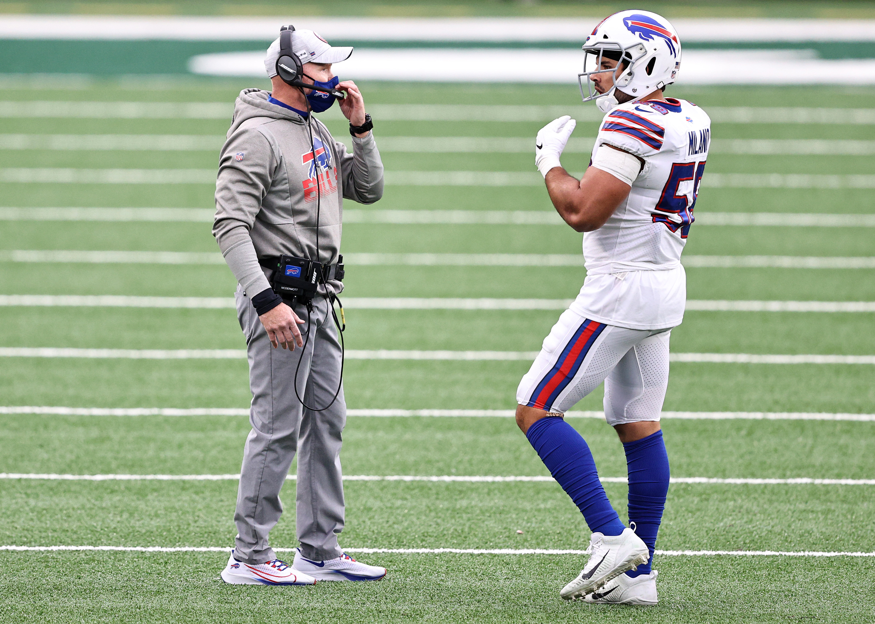 Matt Milano Injury Update: Bills LB status for game against Jets