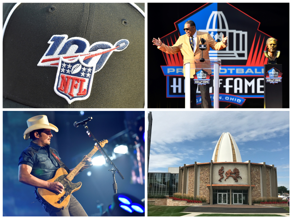 Pro Football Hall of Fame - The stage is set for tonight's Class of 2021  Enshrinement! #PFHOF21