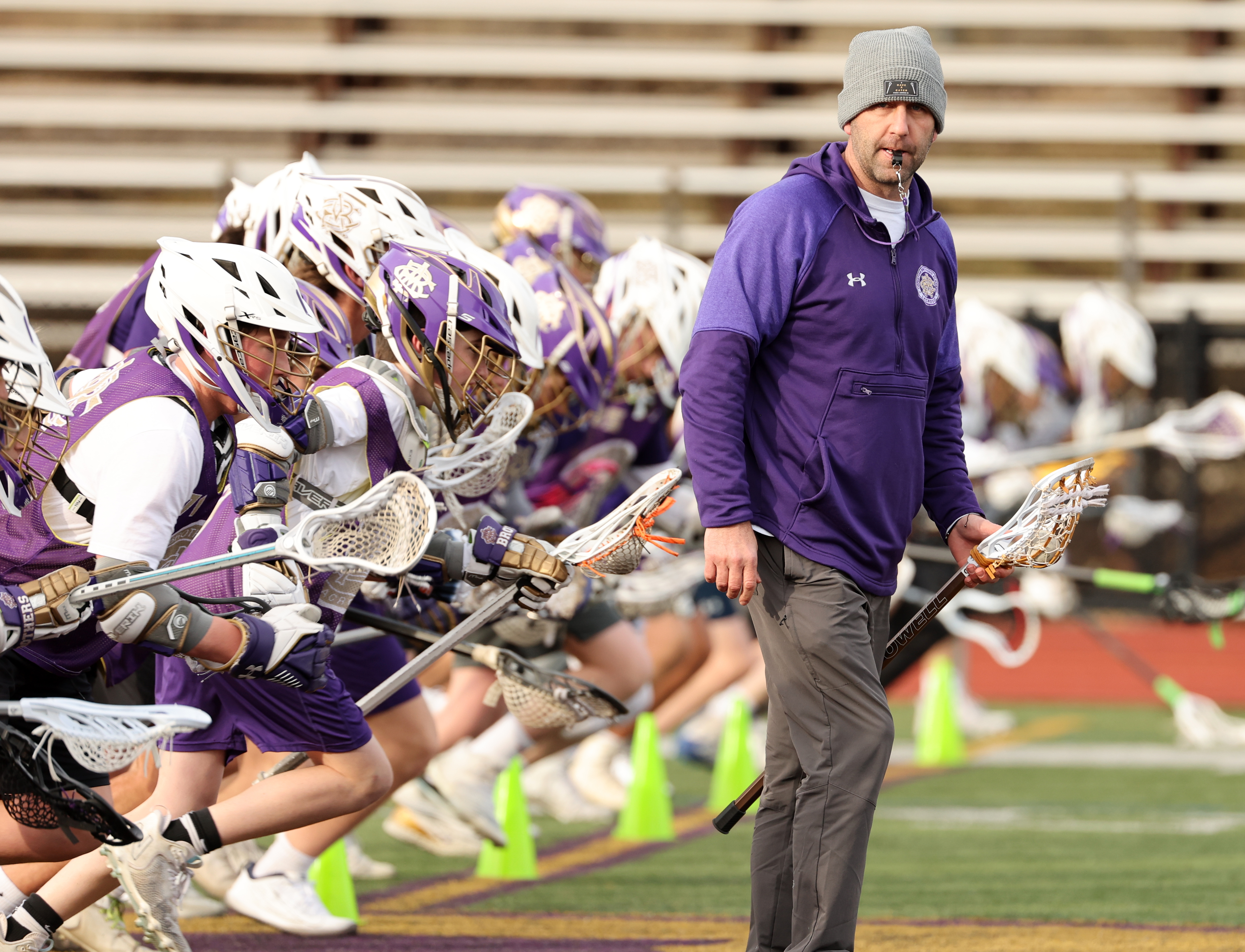 Ryan Powell settles in as CBA boys lacrosse coach: Bowling, no swearing and  making peace with purple 