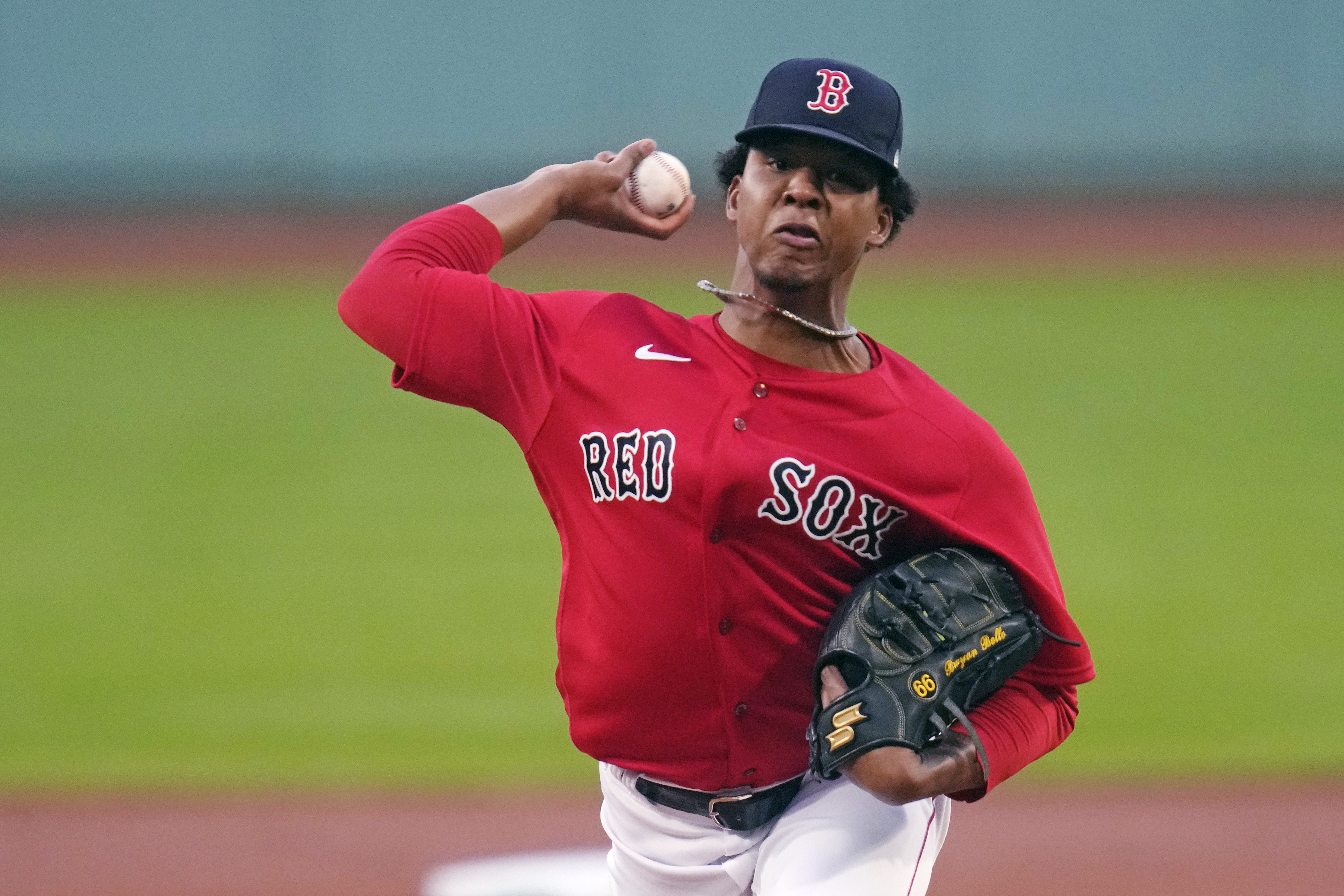 Red Sox righthander Brayan Bello's offseason plan included getting