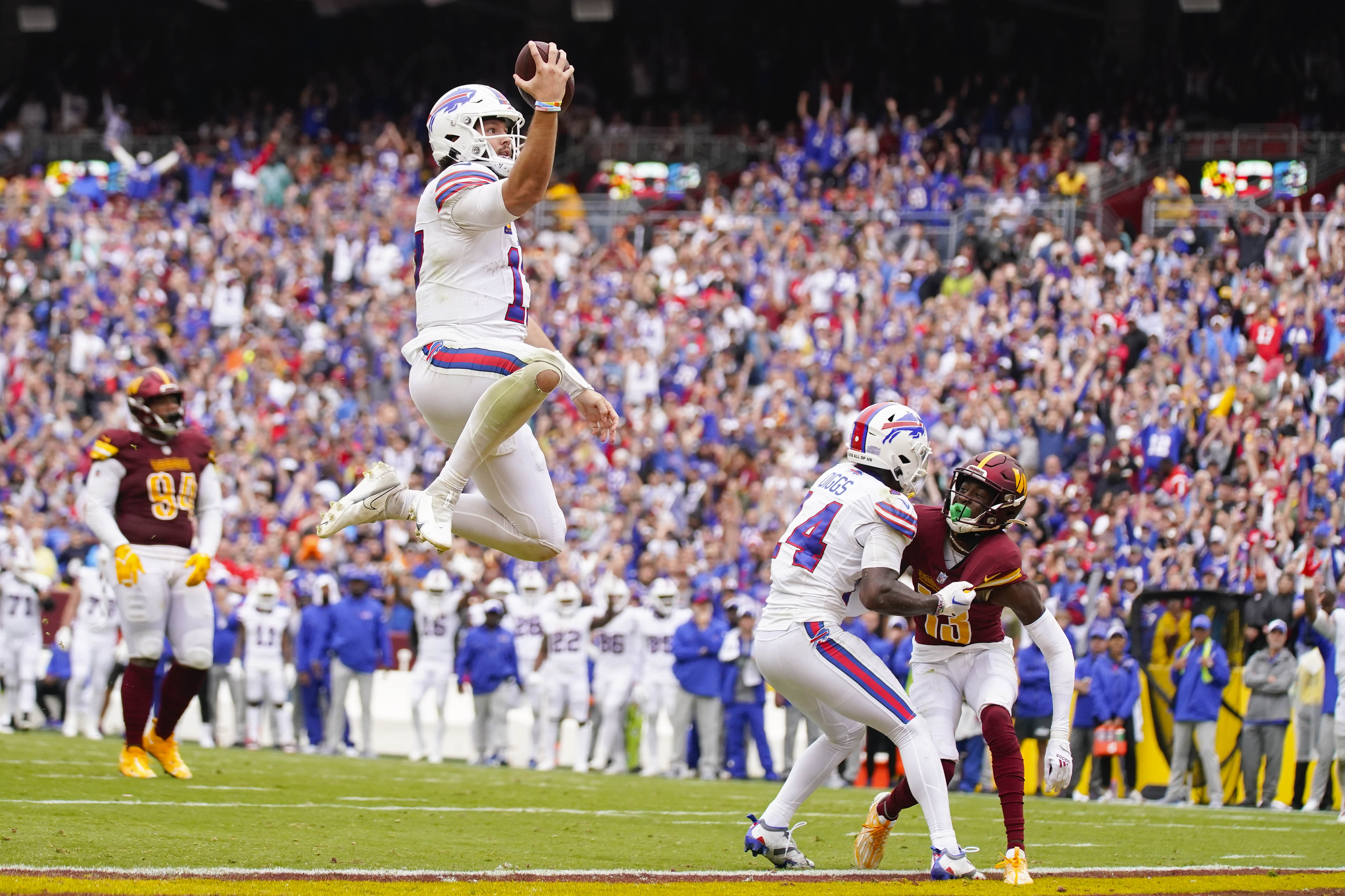 Buffalo Bills offensive tackle Spencer Brown (79) in action during an NFL  pre-season football game against the Indianapolis Colts, Saturday, Aug. 12,  2023, in Orchard Park, N.Y. (AP Photo/Gary McCullough Stock Photo 