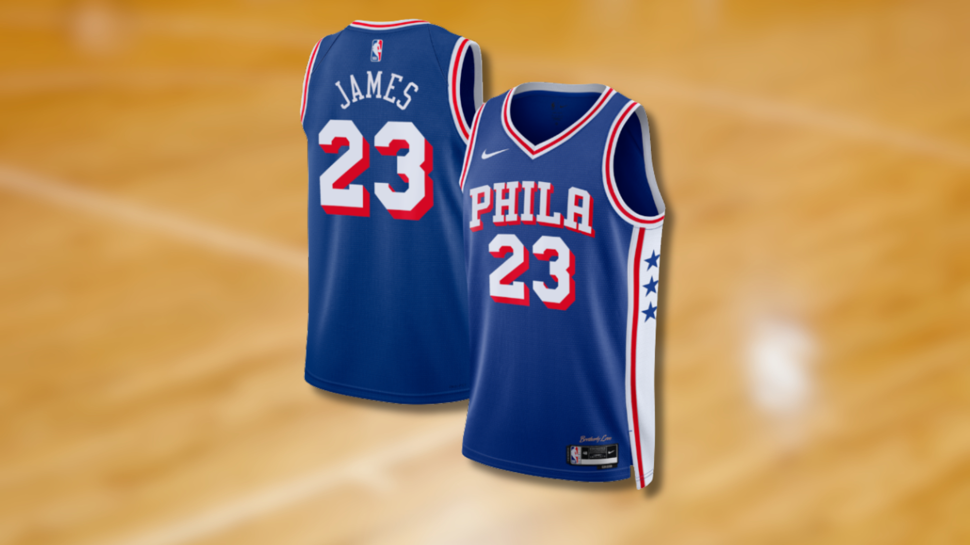LeBron James jersey: LeBron James signs with Philadelphia 76ers