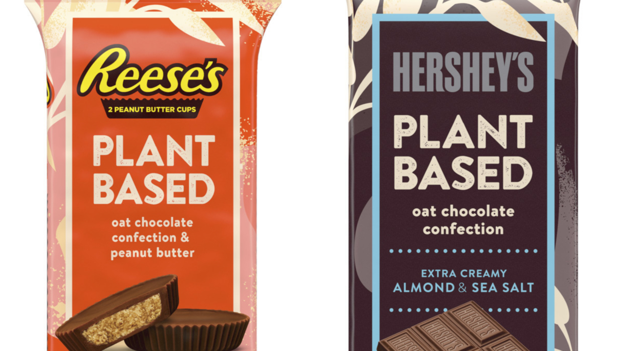 Hershey goes vegan with plantbased Reese’s cups, chocolate bars