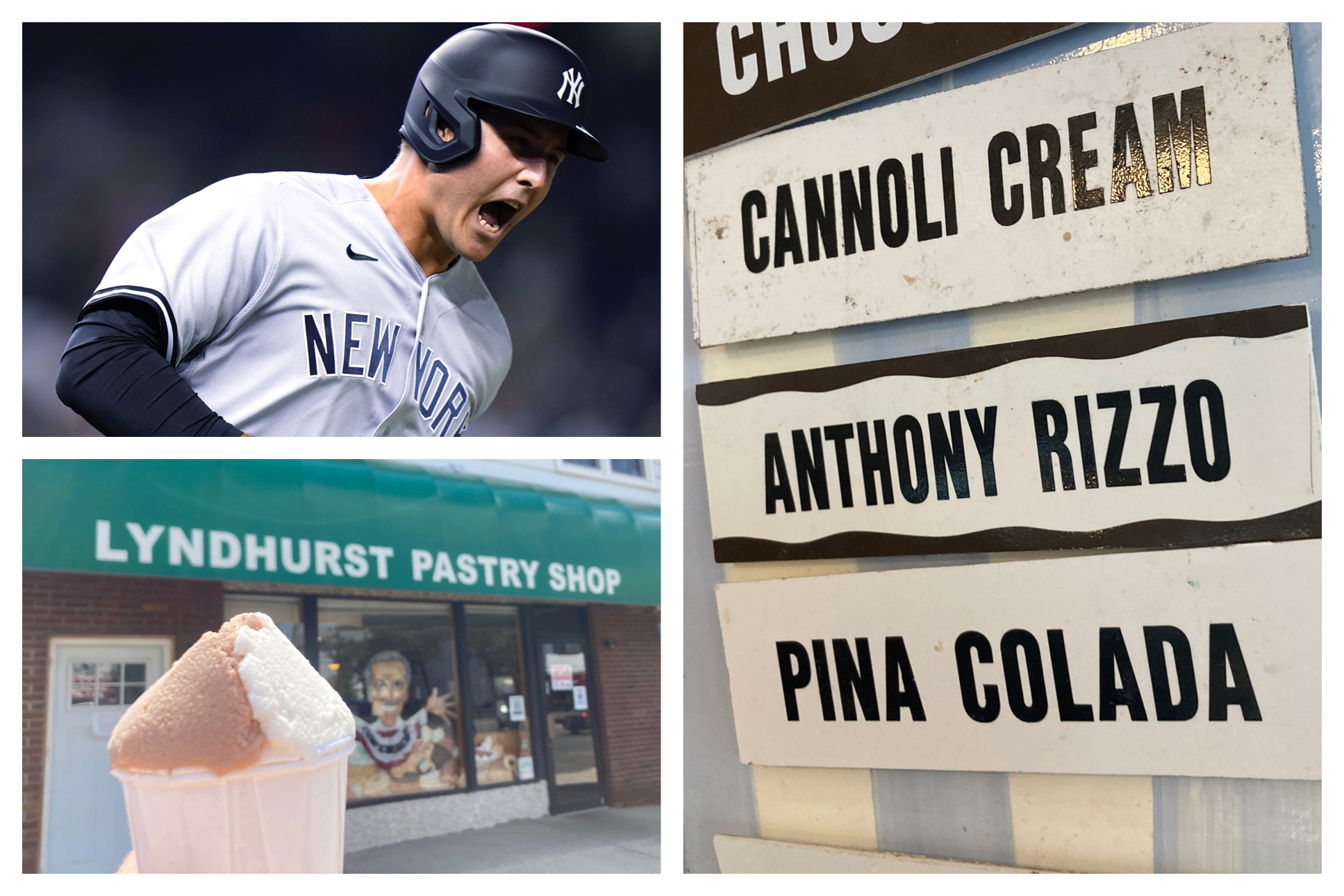 Yankees' Anthony Rizzo  is actually a delicious dessert at this N.J.  pastry shop 