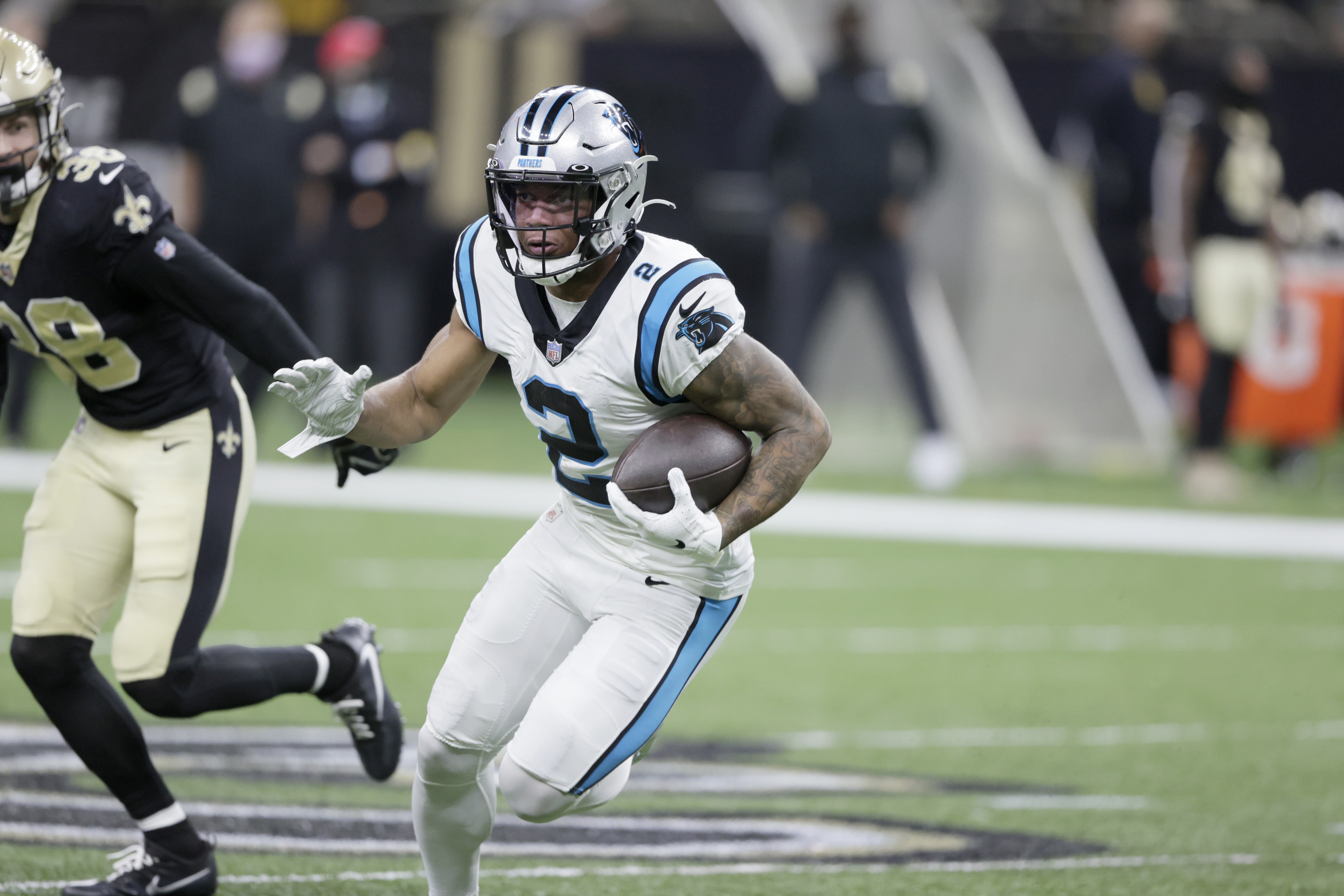 Panthers' D.J. Moore Helps Prevent Fight Between Fans in Stands