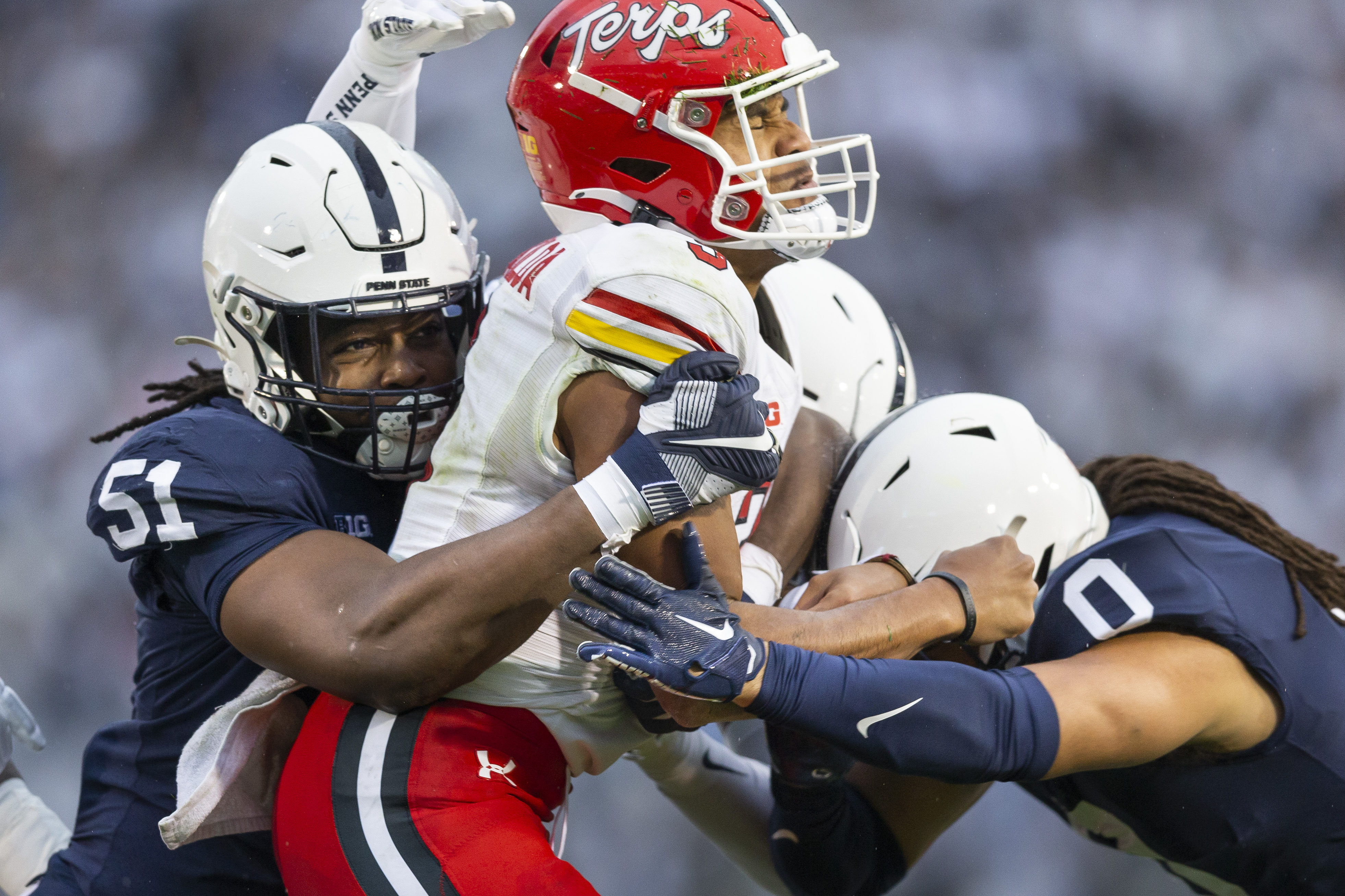 Penn State is down multiple starters on Saturday against Maryland