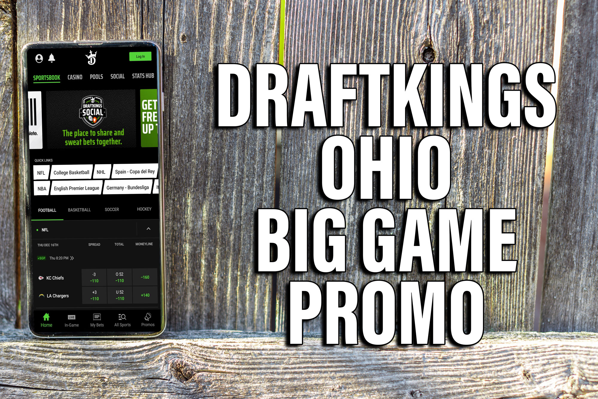 DraftKings Ohio Super Bowl promo: $200 bonus bets for Chiefs