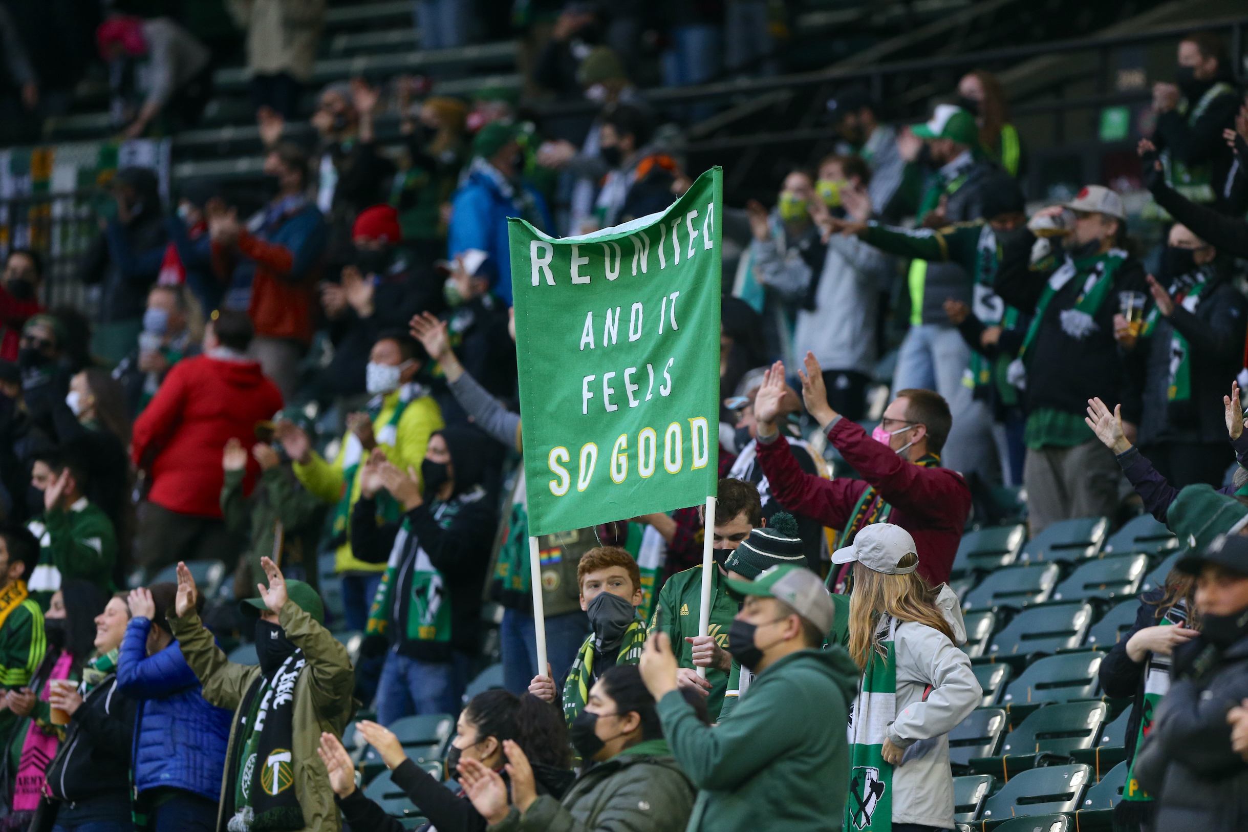 Portland Timbers, Thorns move to full capacity for rest of season