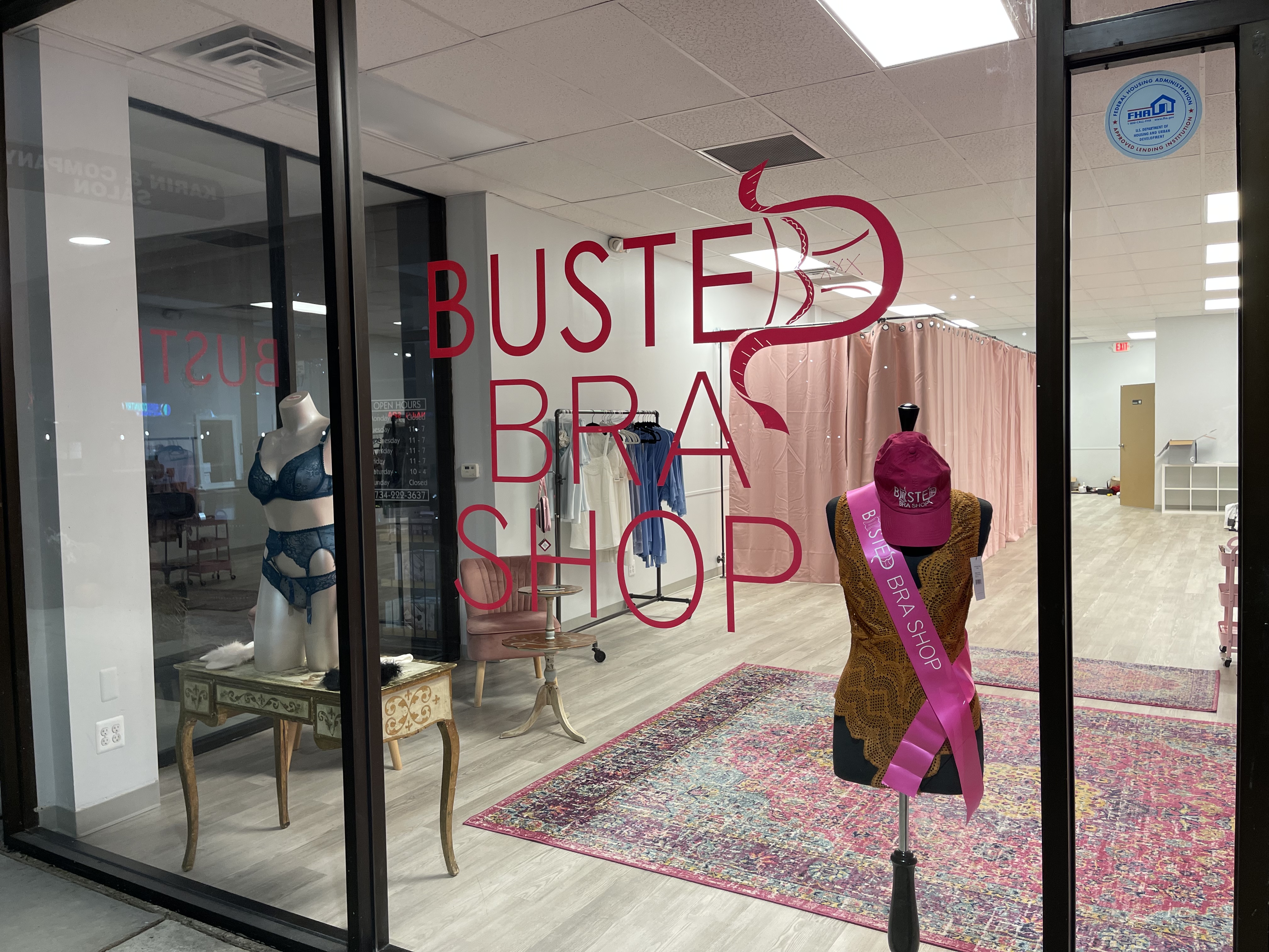 Busted Bra Shop Office Photos