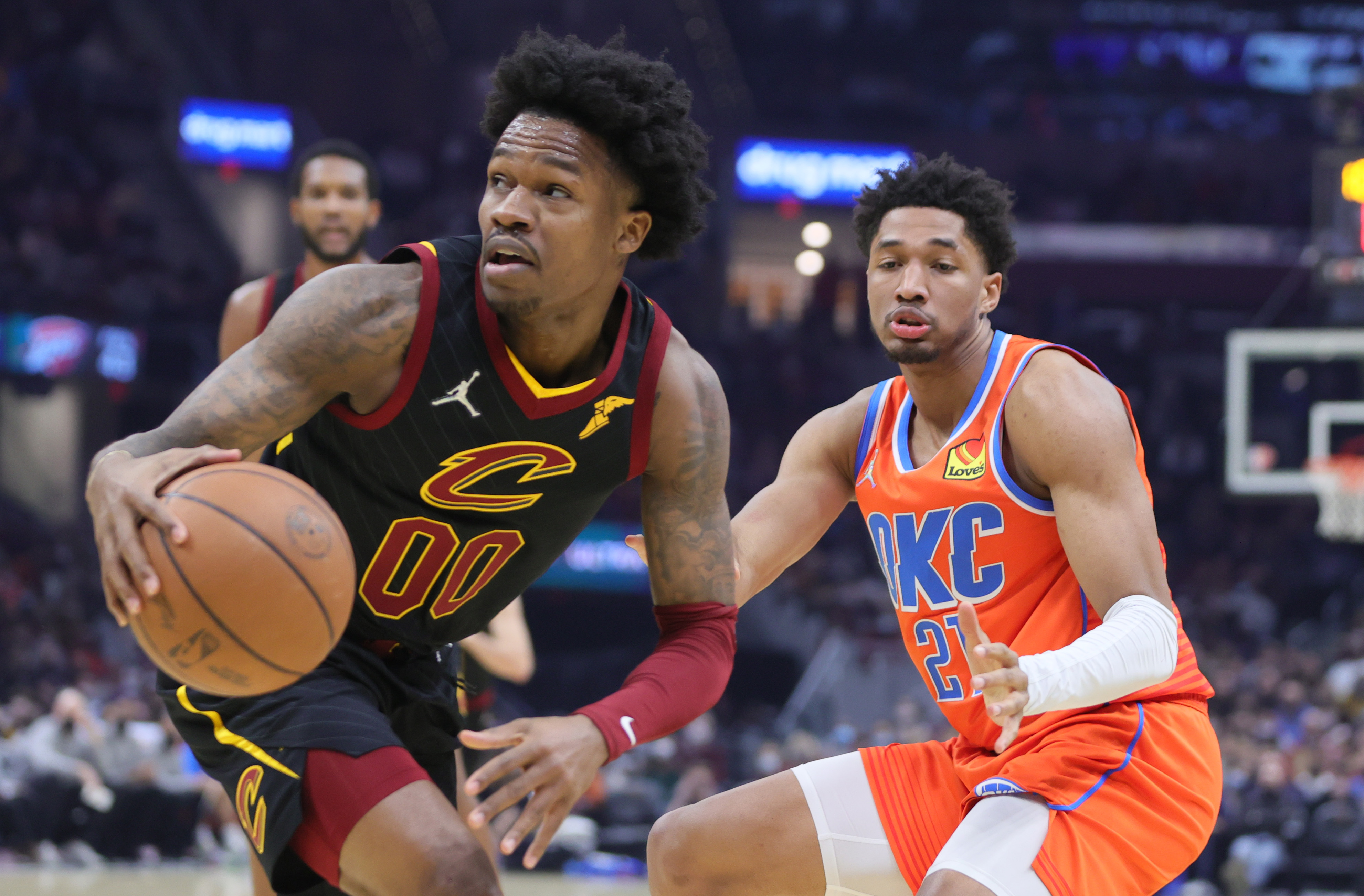Cleveland Cavaliers vs. Oklahoma City Thunder, January 22, 2022 ...