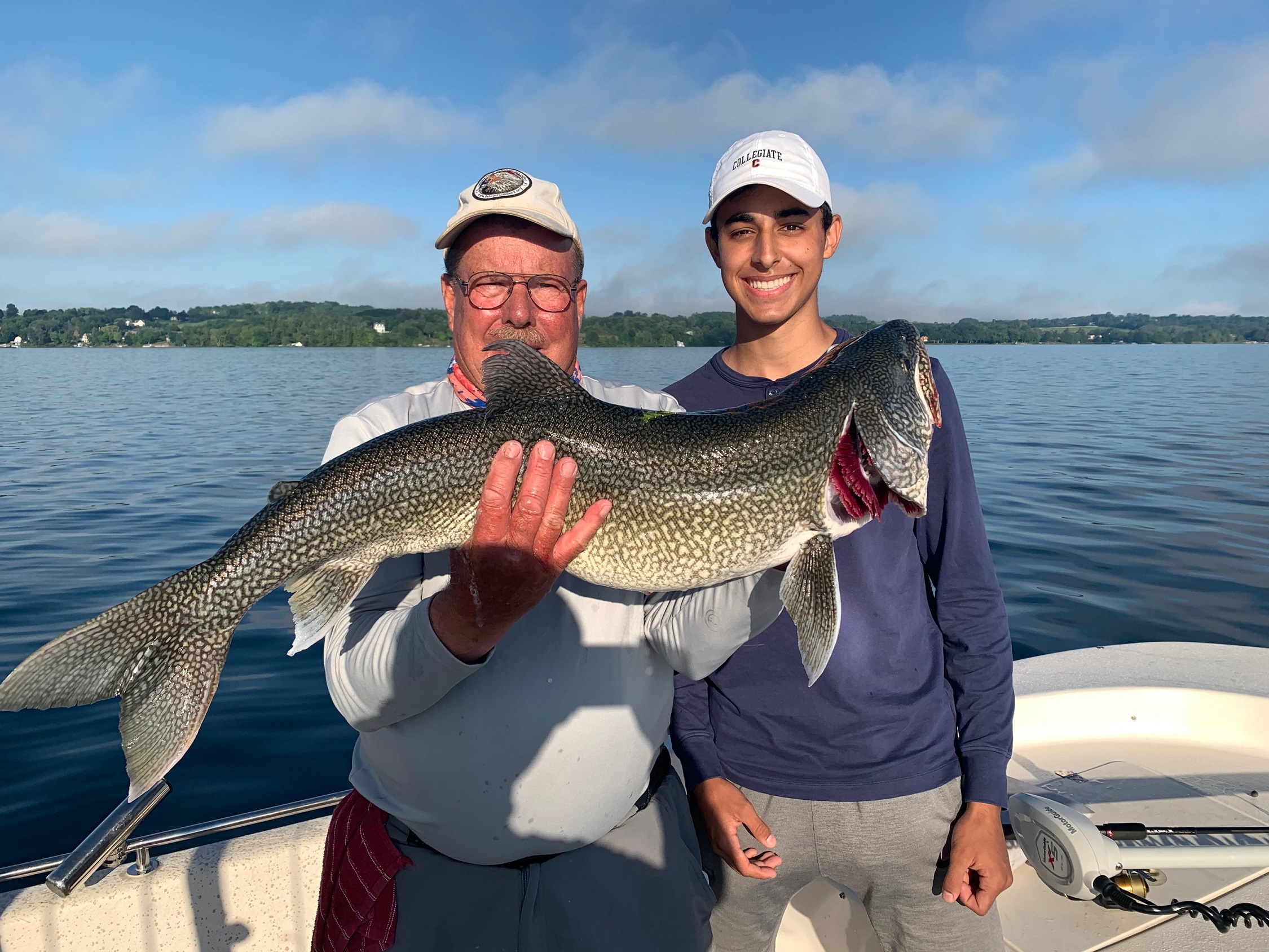 Conn. teen lands monster, 42-inch Skaneateles Lake trout after