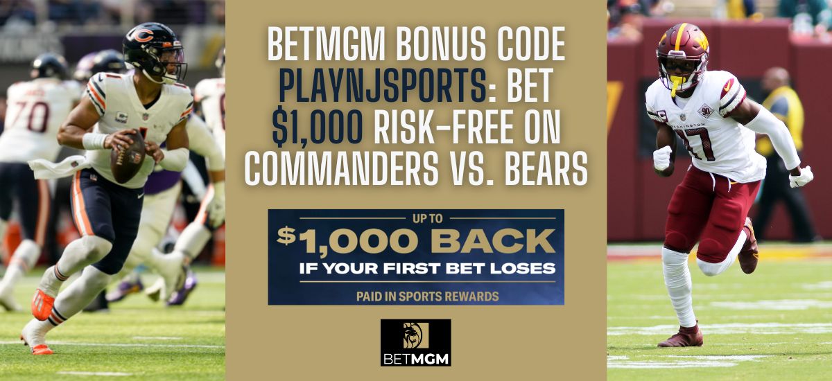 BetMGM bonus code for TNF: Free $50 bet, plus bet $1,000 risk-free