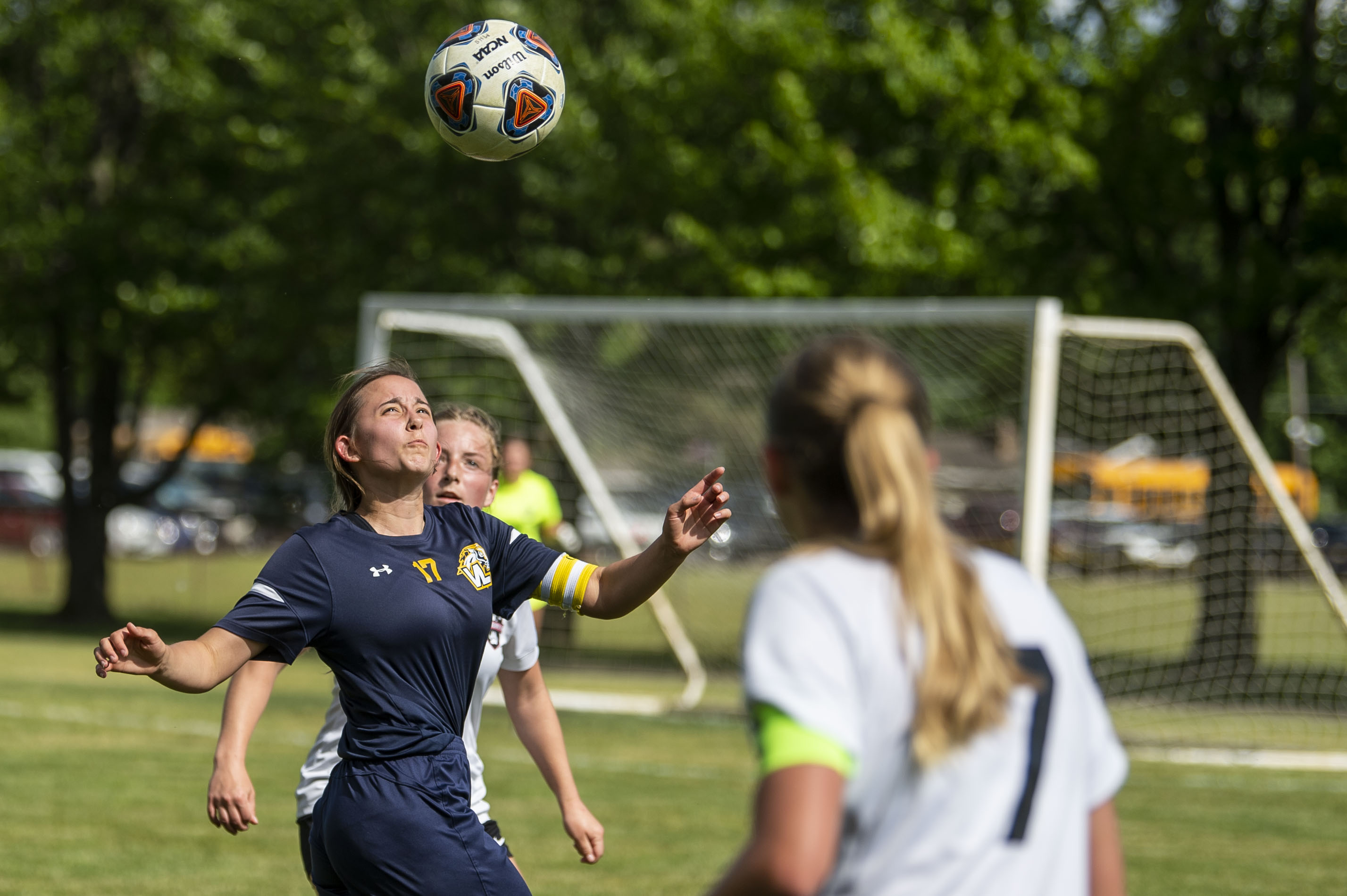 Laingsburg girls soccer defeats Valley Lutheran regional semifinal