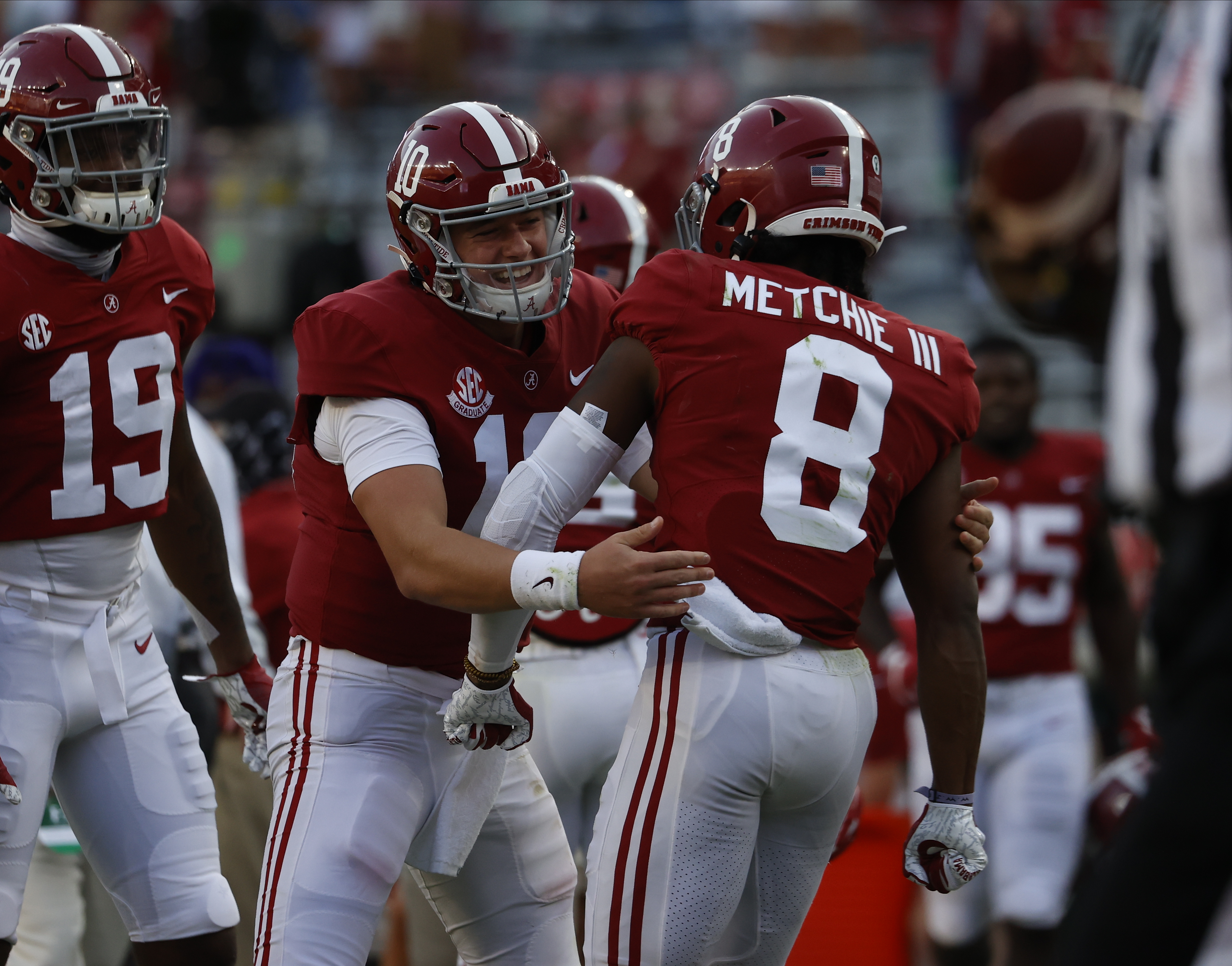 Alabama WR John Metchie met with Patriots, thinks reuniting with Mac Jones  could be 'special' 