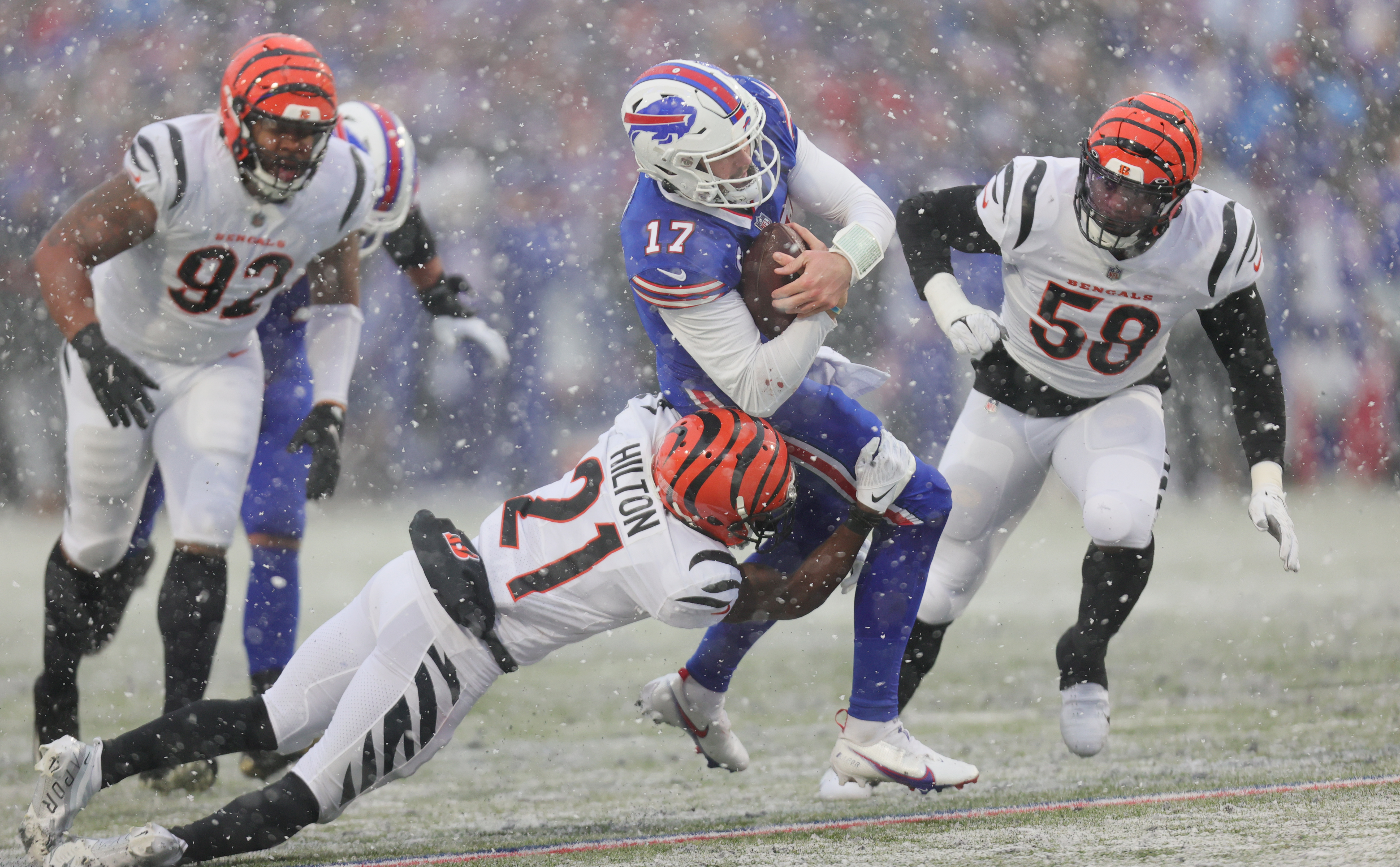 Bengals overpower Bills, 27-10, move into AFC Championship rematch against  the Chiefs 