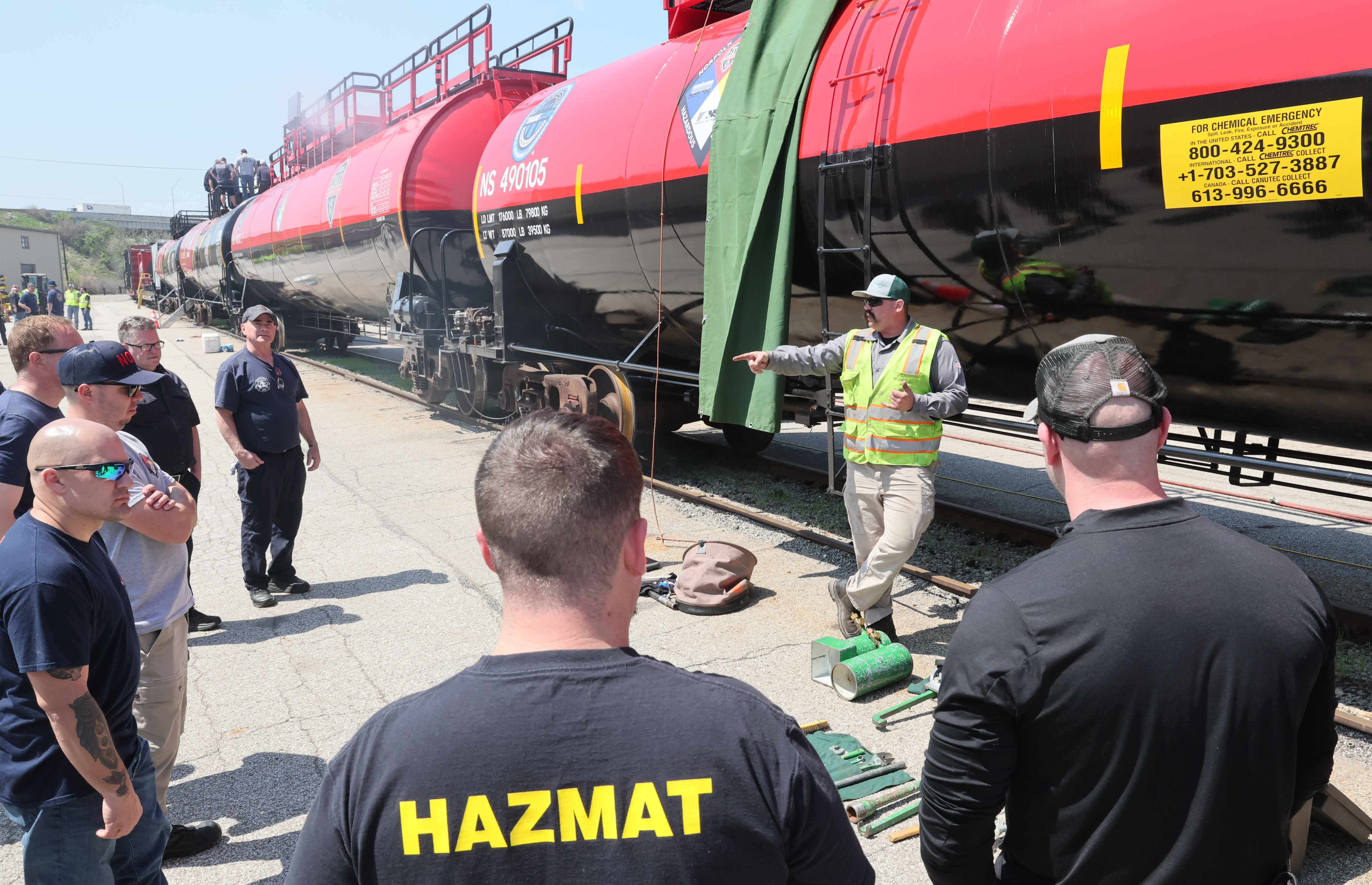 Norfolk Southern’s Safety Train in Brook Park for first responder ...