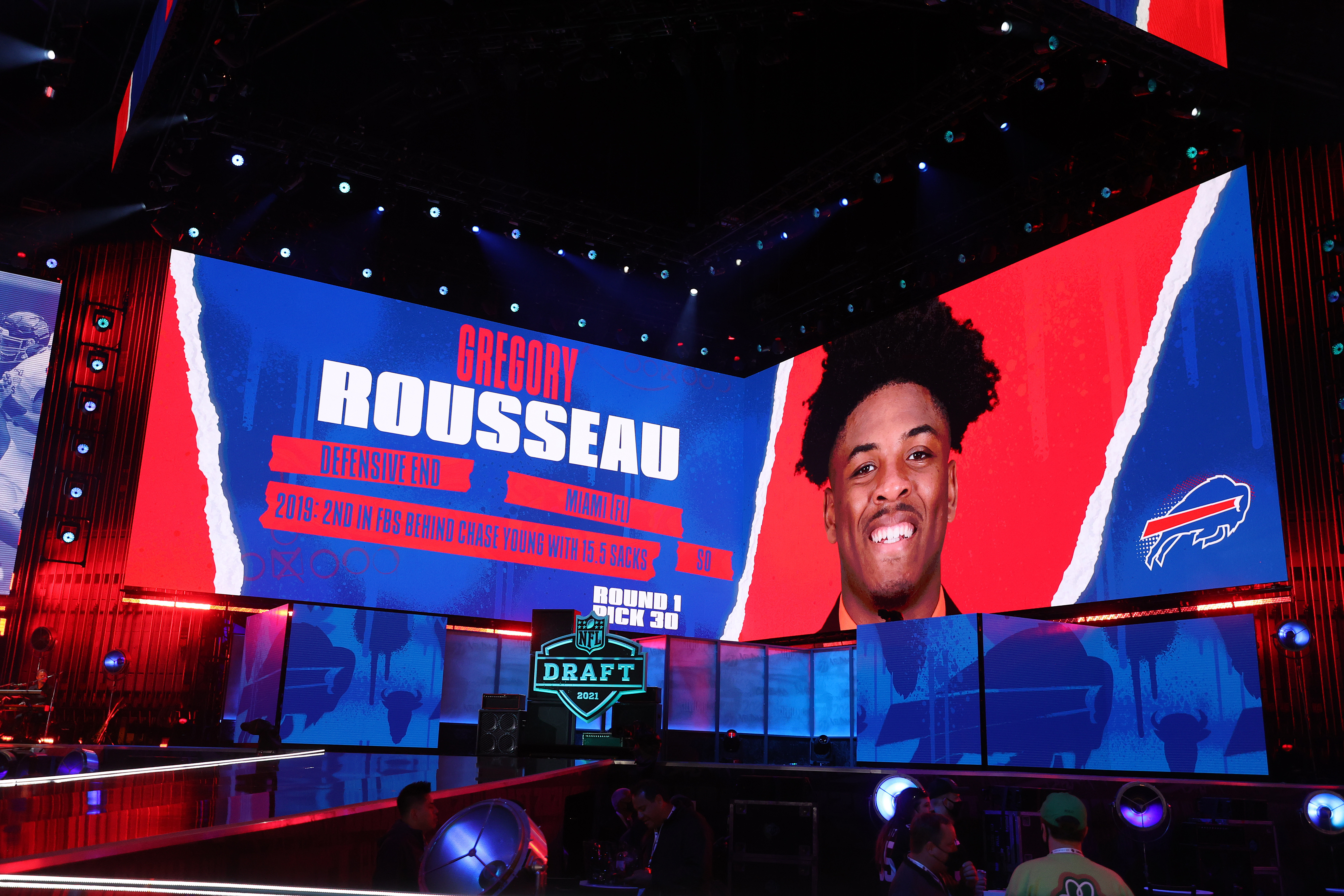 NFL Draft 5 thoughts and grade on Buffalo Bills drafting Gregory Rousseau - syracuse.com