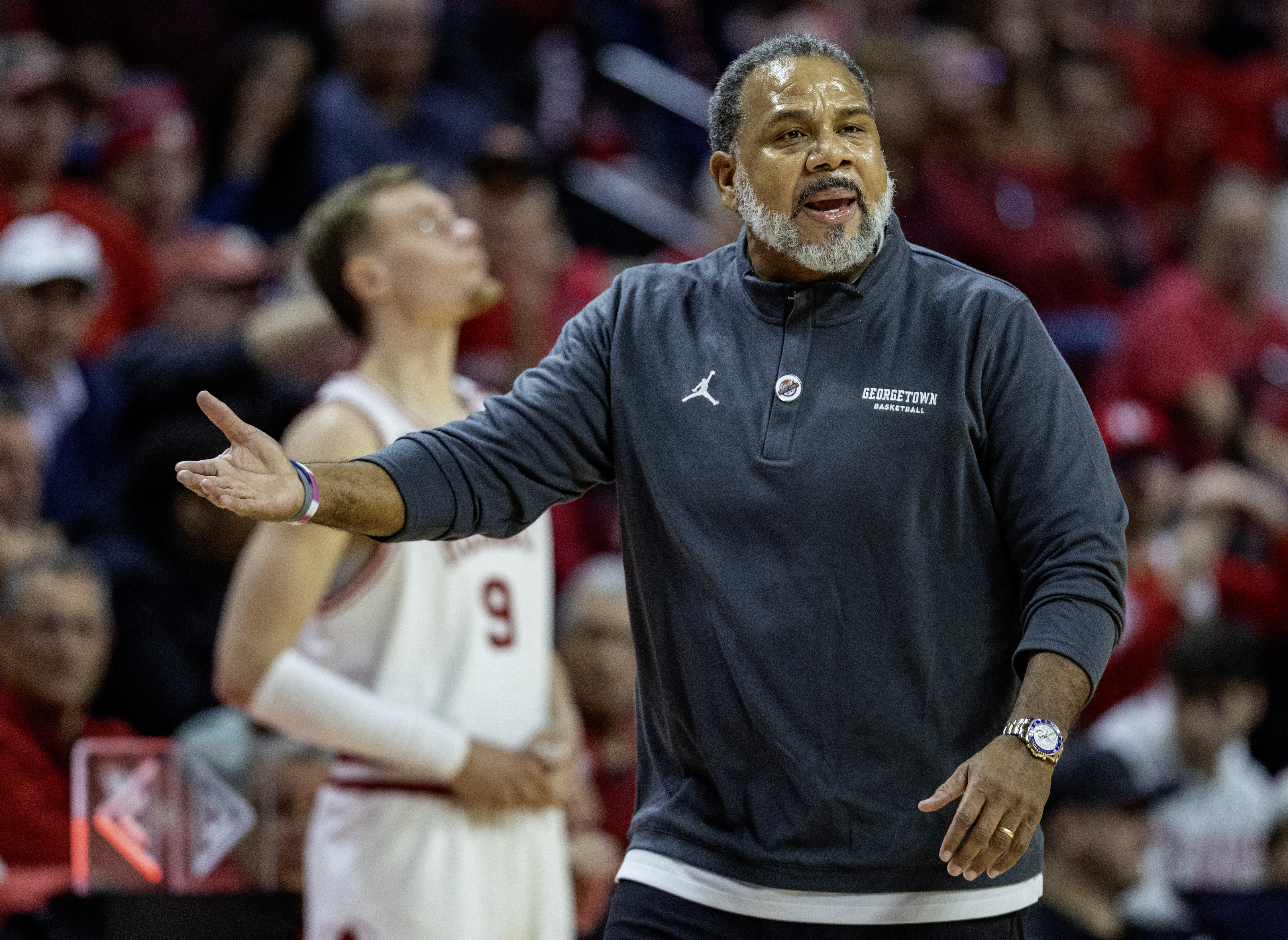 Coach Cooley Hair NCAA basketball: Rutgers vs. Georgetown - nj.com