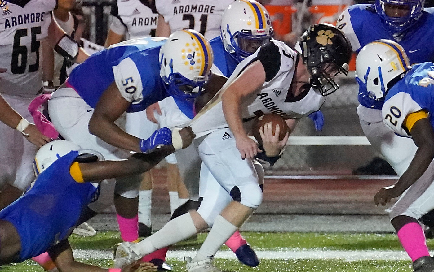 Ardmore vs. Mae Jemison High School football 10/22/2020