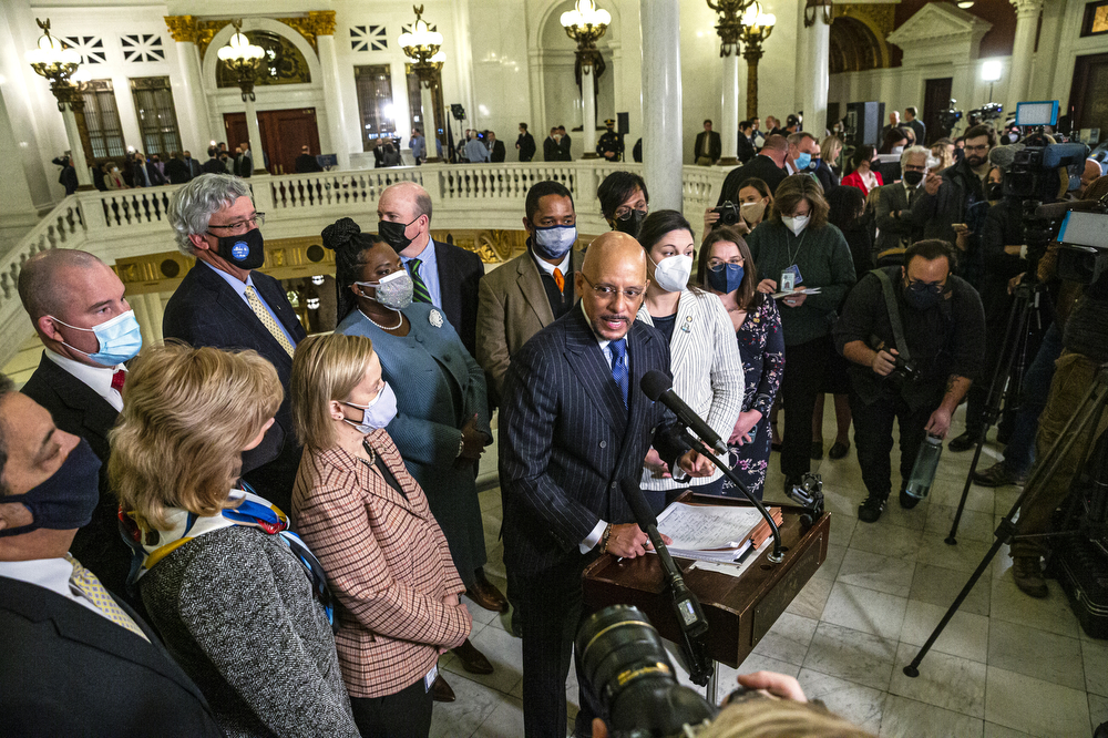 House and Senate speak to Gov. Tom Wolf’s final budget address ...