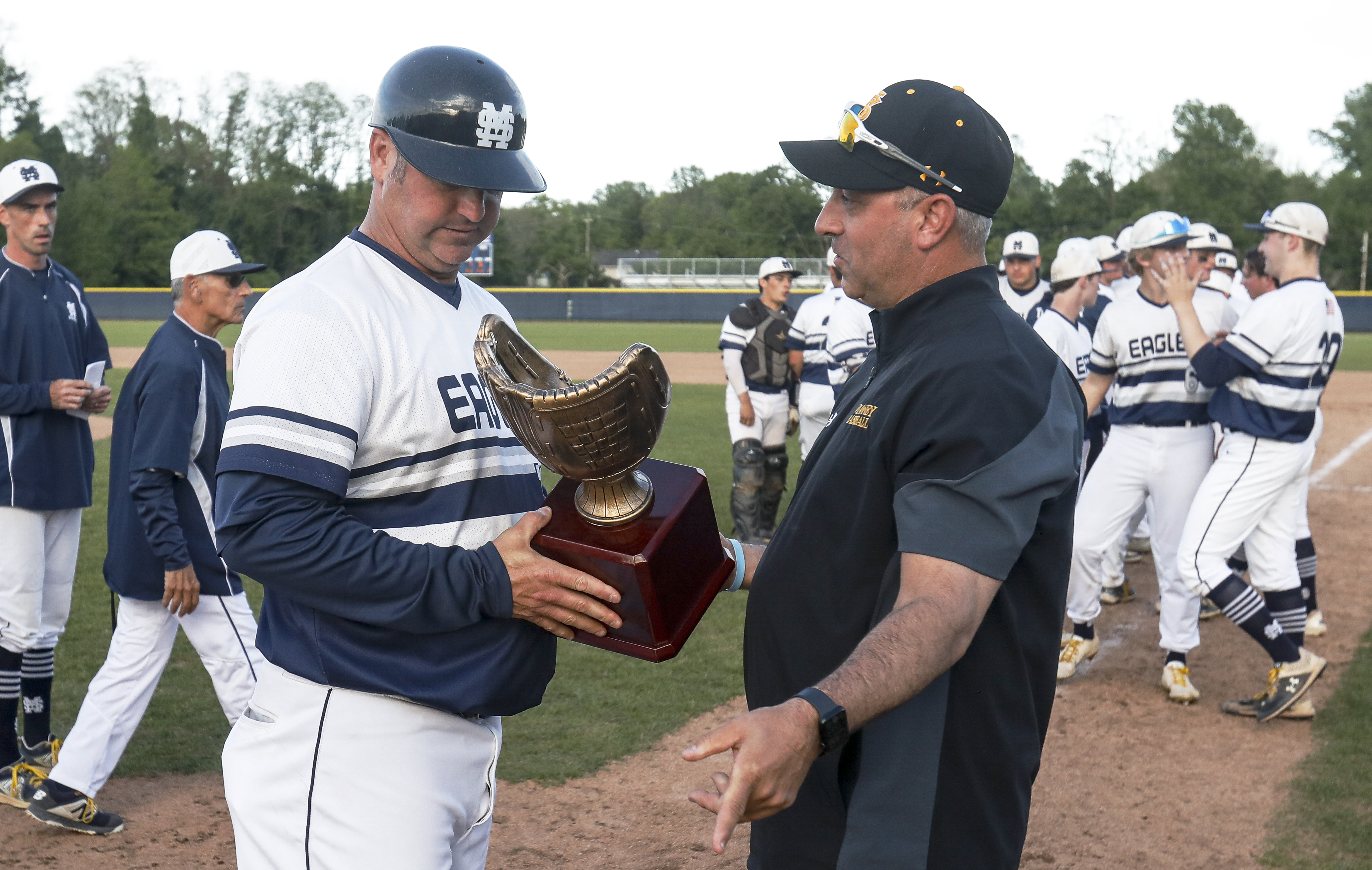 Joe Stanzione, Middletown South, nears Mike Trout NJ homer record