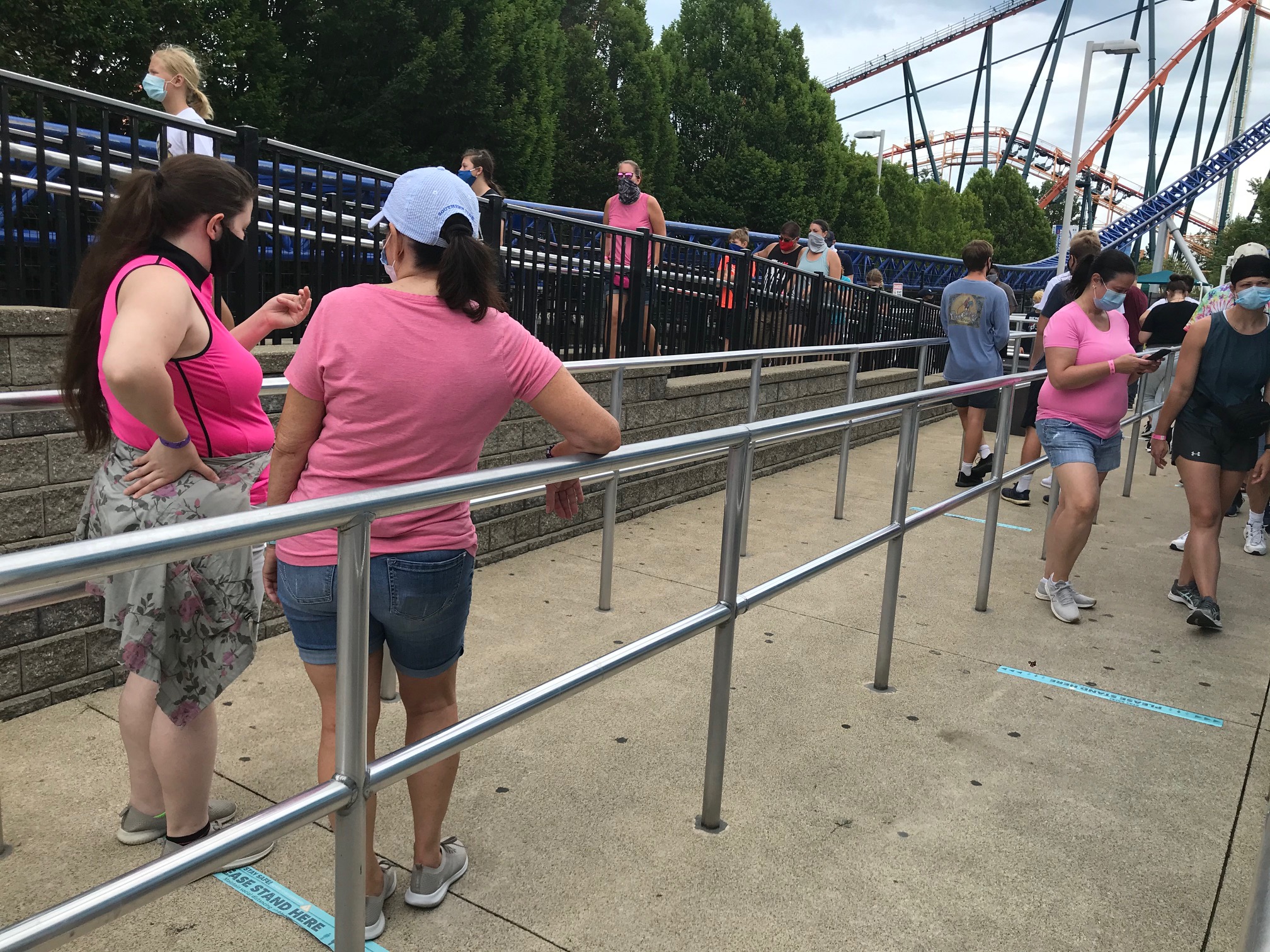 Cedar Point tijdens een pandemie