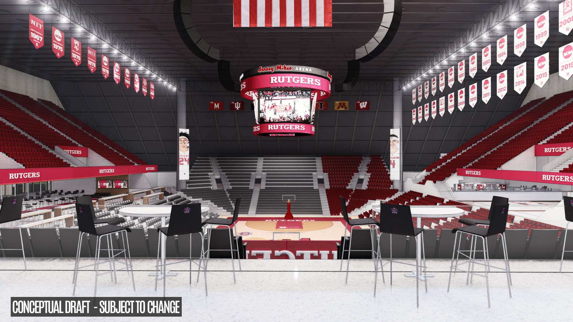 Rutgers releases conceptual renderings for upgrades to Jersey Mike's