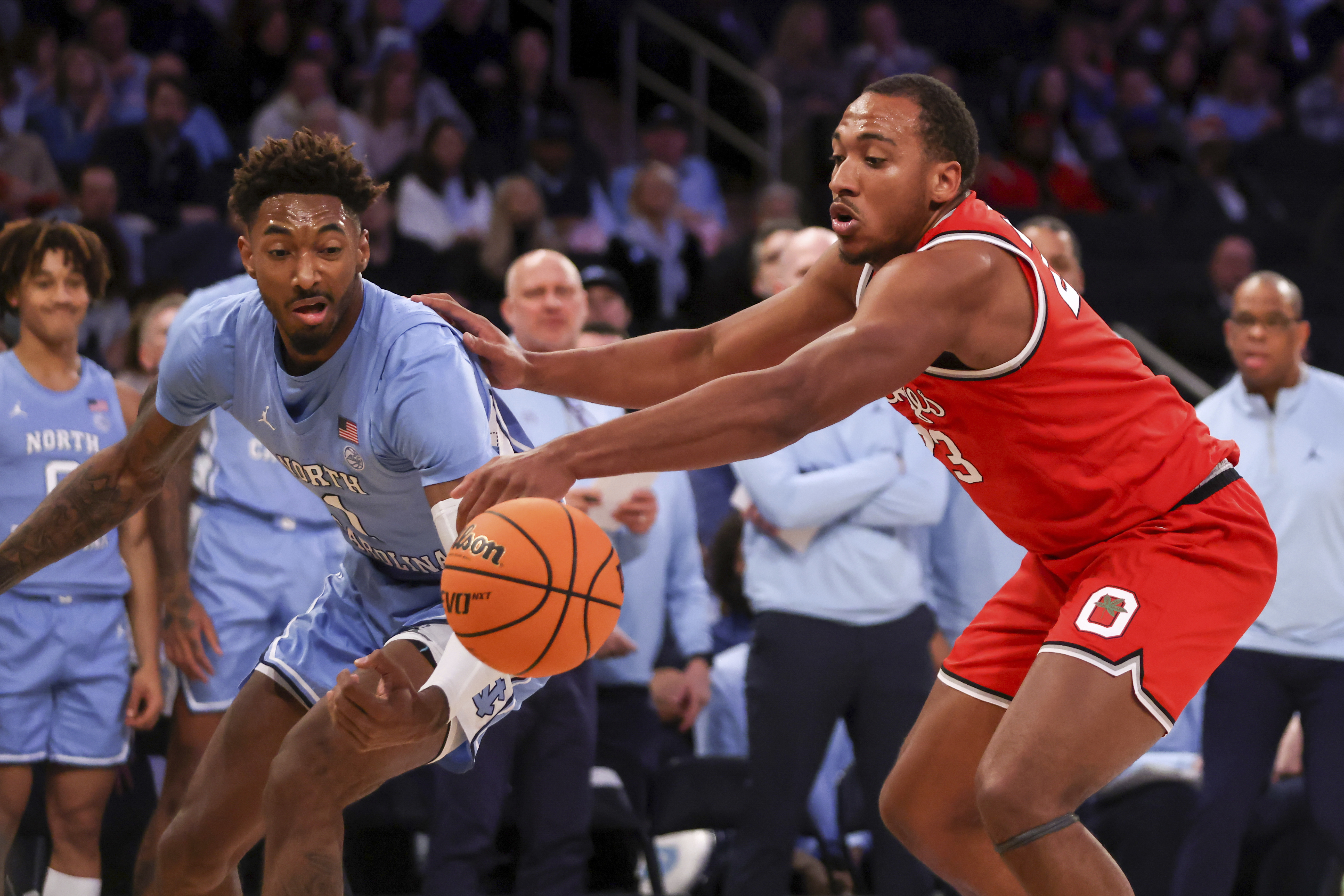Ohio State basketball falls in overtime, 89-84, to North Carolina in CBS Sports Classic