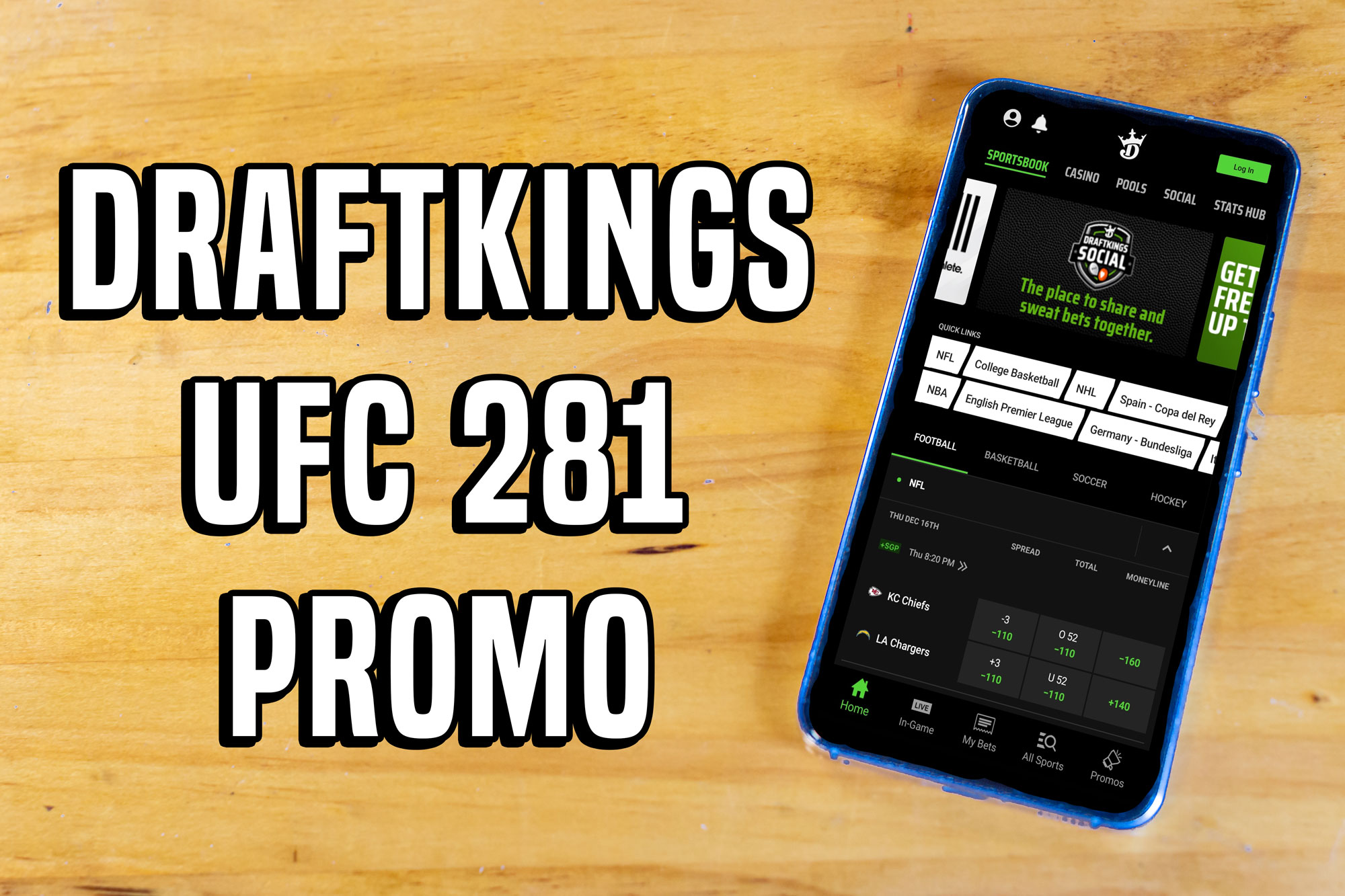 DraftKings UFC Promo Code: Bet $5, Win $200 Instantly On UFC 278