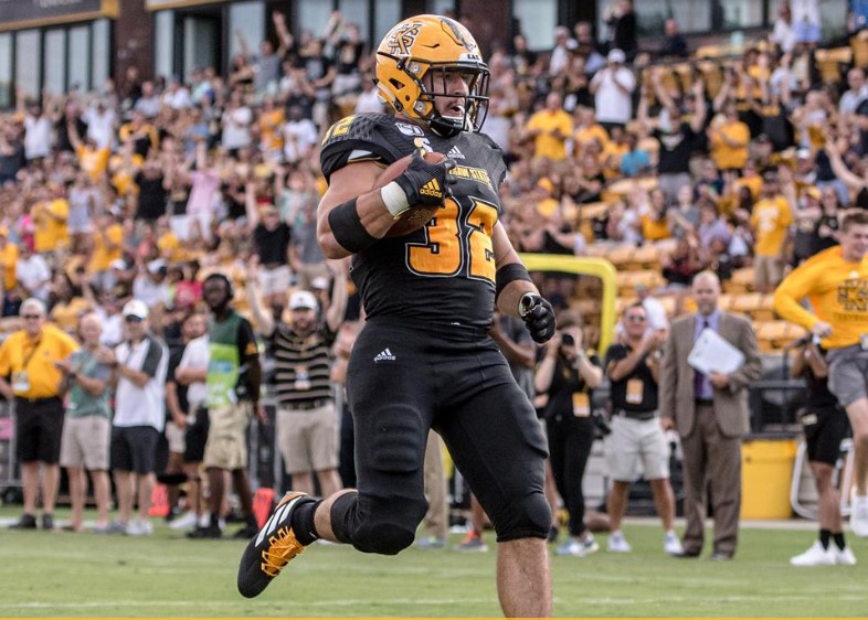 Baltimore adds Kennesaw State FB Bronson Rechsteiner, son of wrestler Rick  Steiner, as undrafted FA : r/nfl