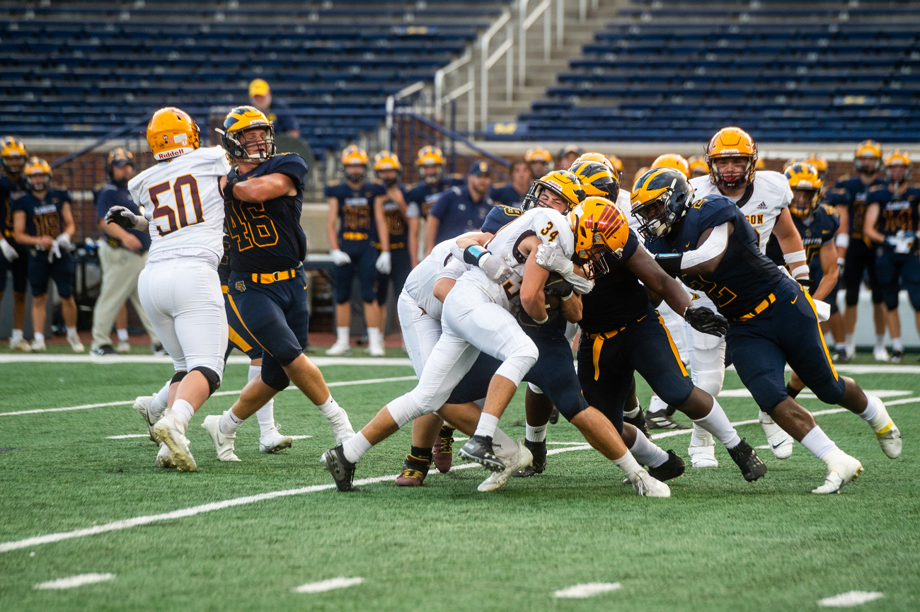 Clarkston vs. Davison football at the Big House - mlive.com