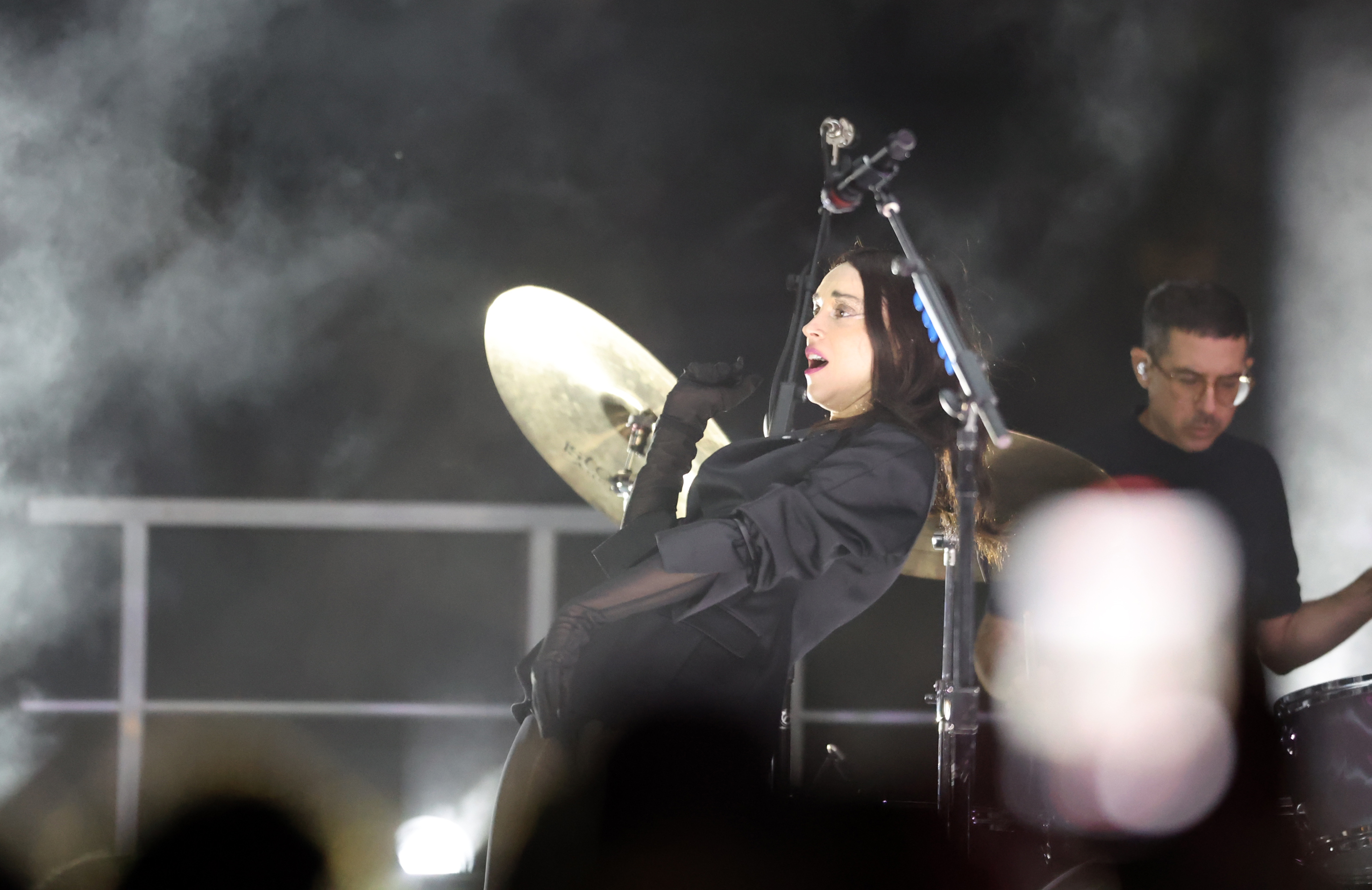 St. Vincent performs at Rock and Roll Hall of Fame, August 29, 2025 ...