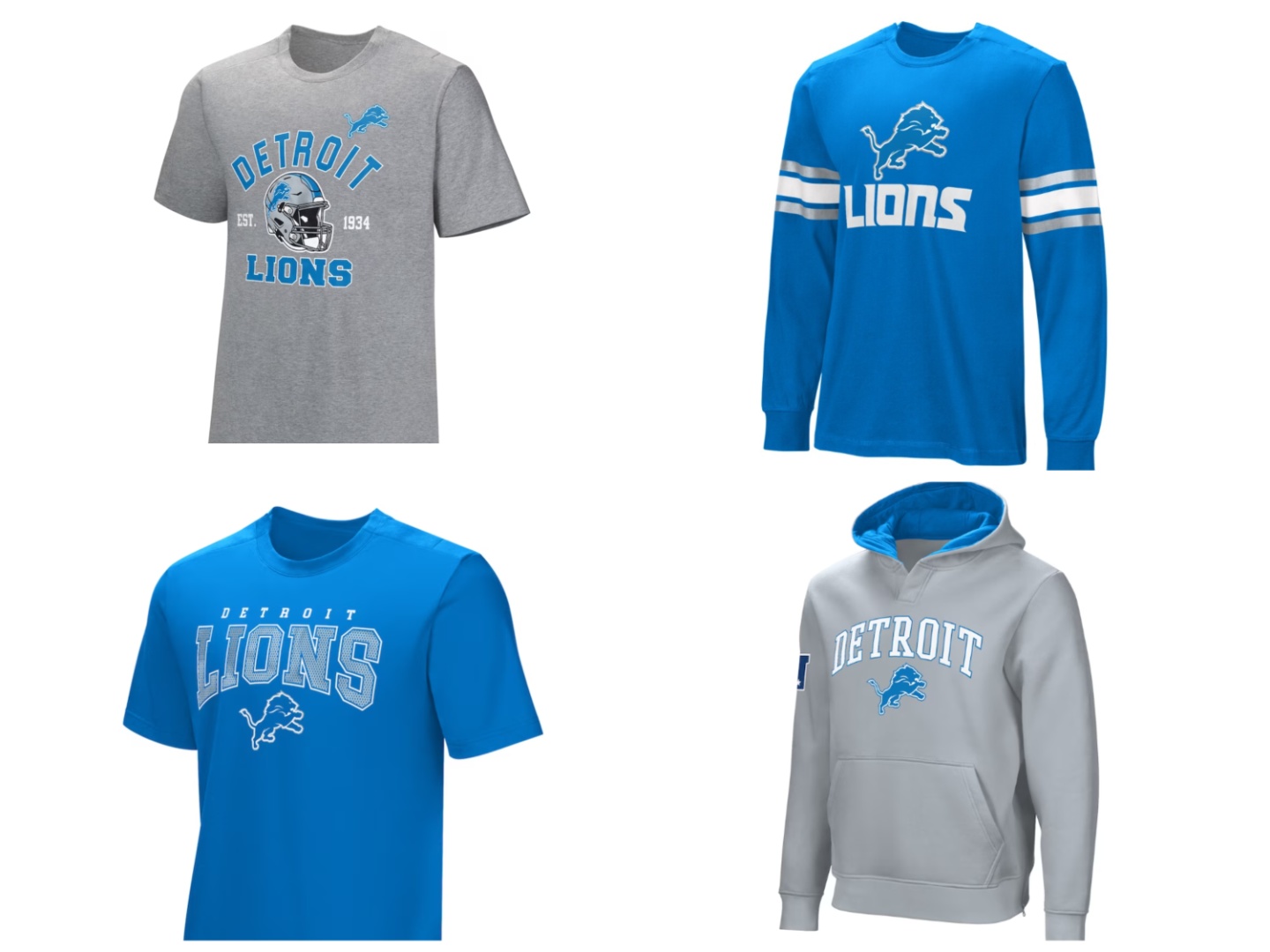 Detroit Lions Gear: Shop Lions Fan Merchandise For Game Day