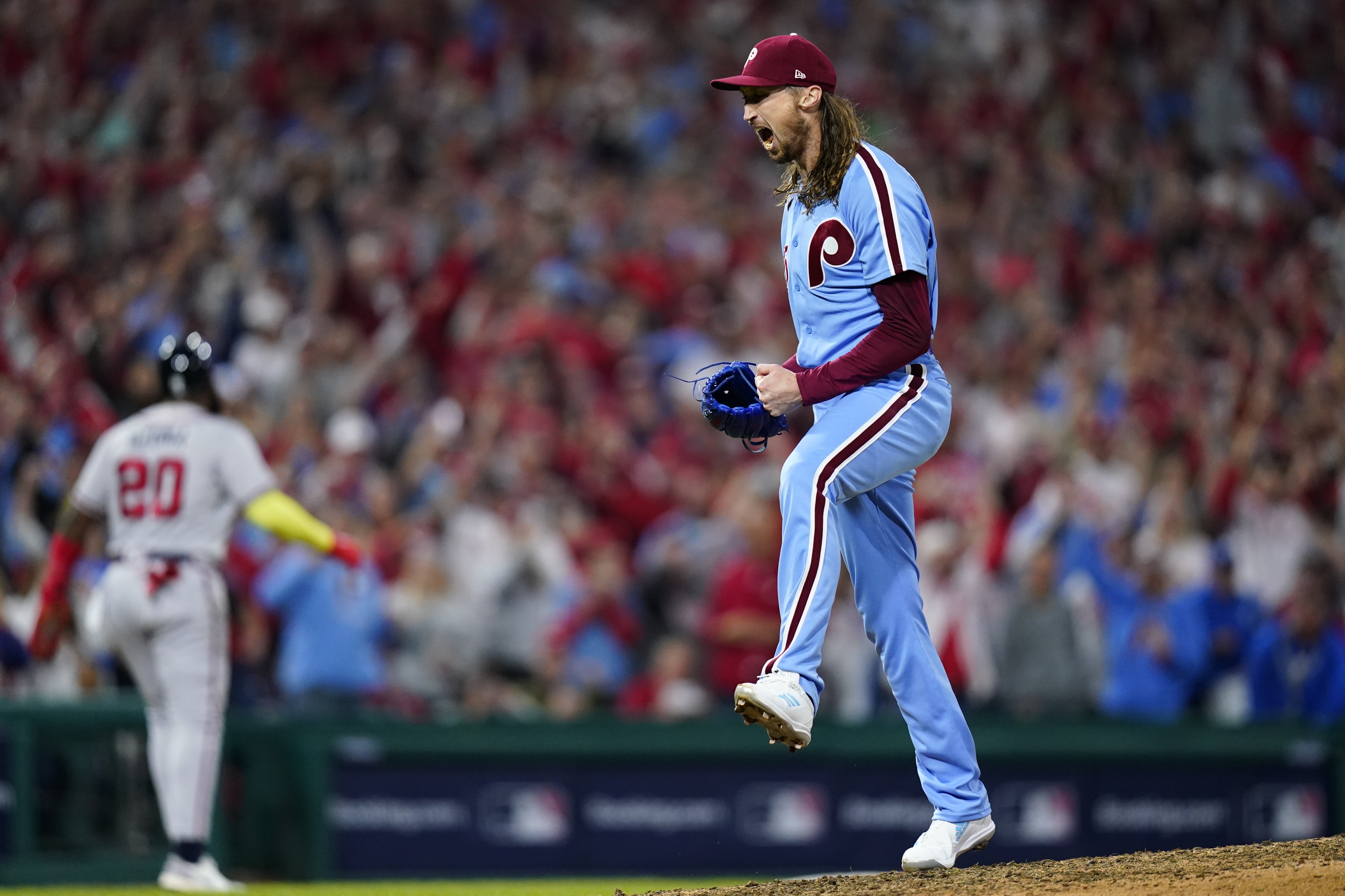 Surprise closer Matt Strahm seals the deal for the Phillies in playoff  clincher over the Braves 