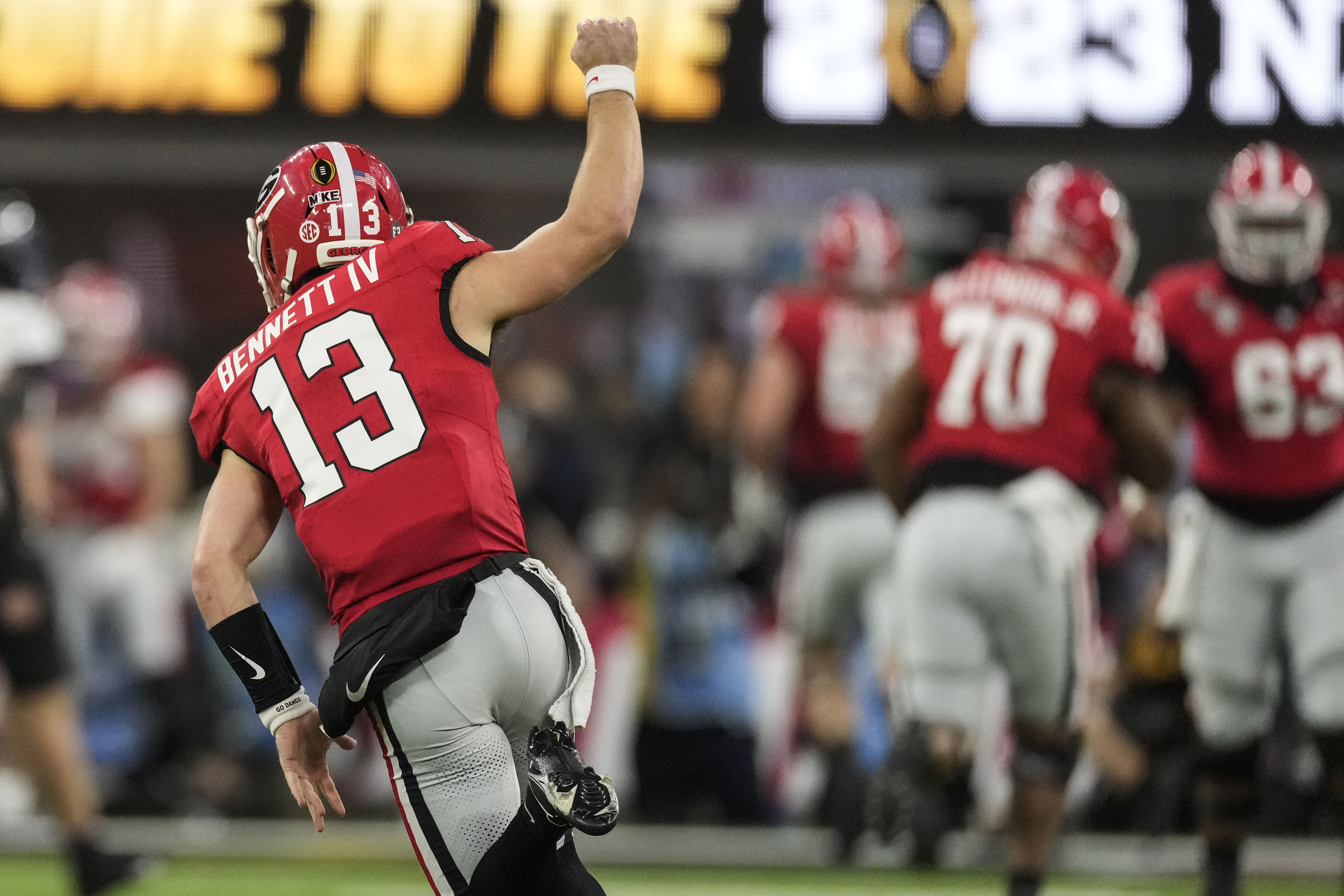 Stetson Bennett and Georgia dominate TCU for CFP championship