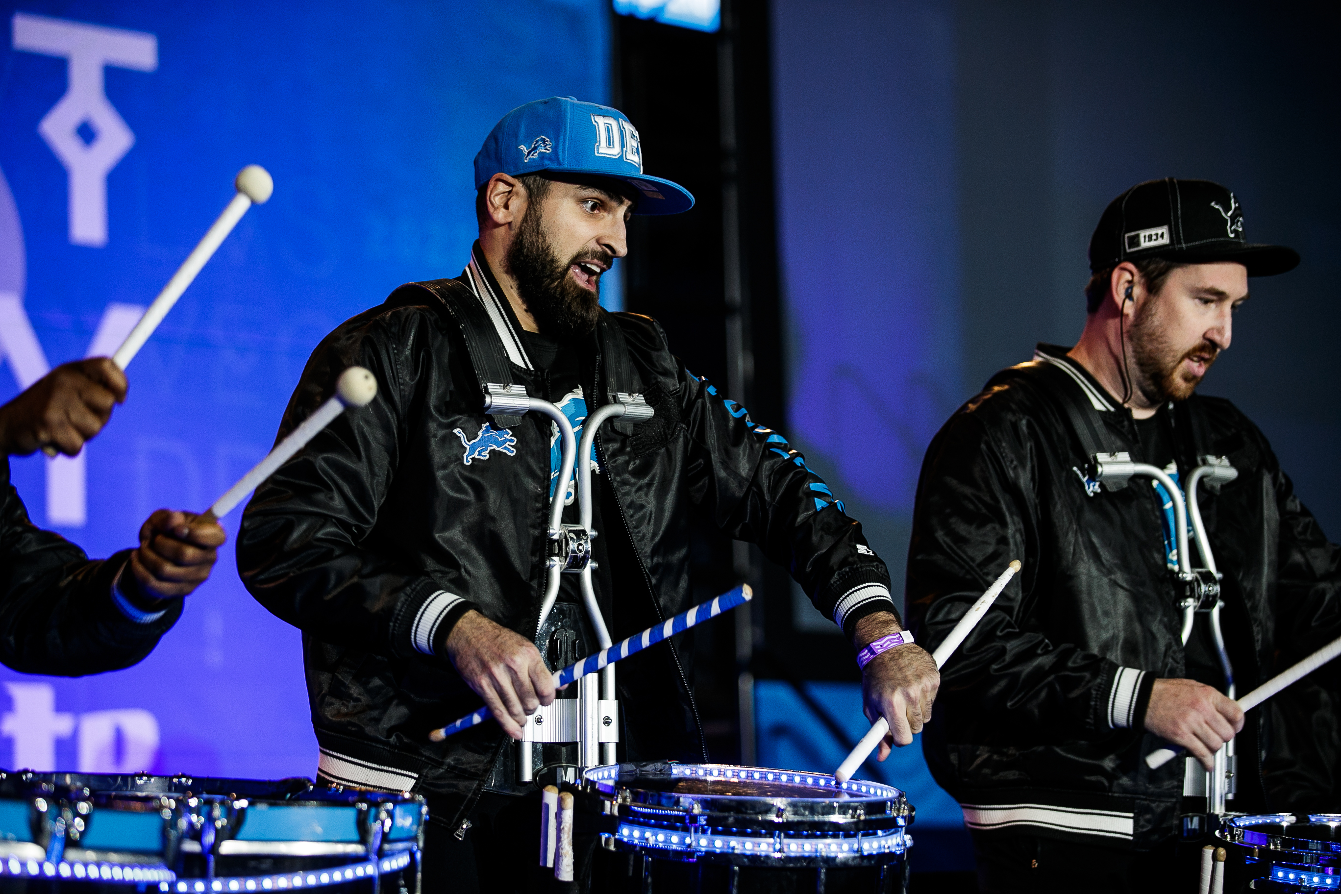 The 2022 NFL Draft Party filled Ford Field with hopeful fans