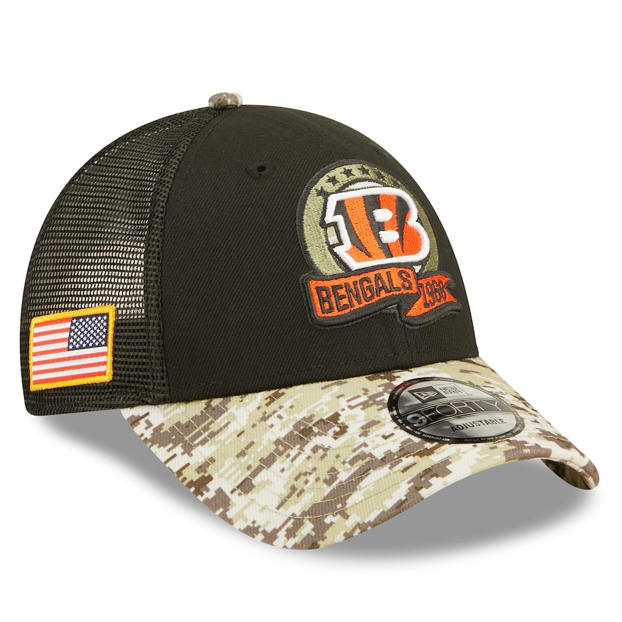 New Cincinnati Bengals Salute To Service gear honors military