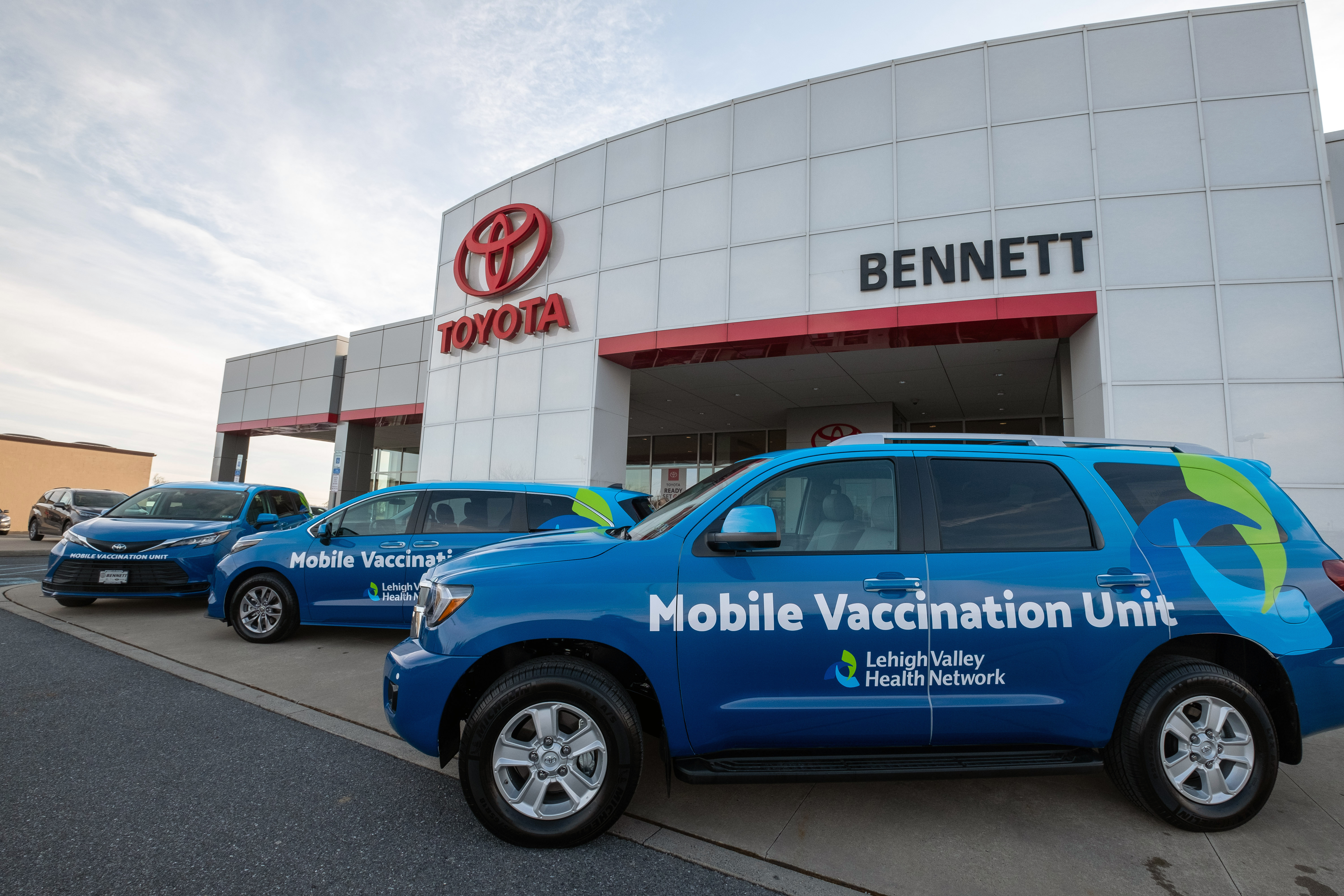 Lehigh Valley Health Network Unveils New Fleet Of Mobile Covid Vaccination Vehicles - Lehighvalleylivecom