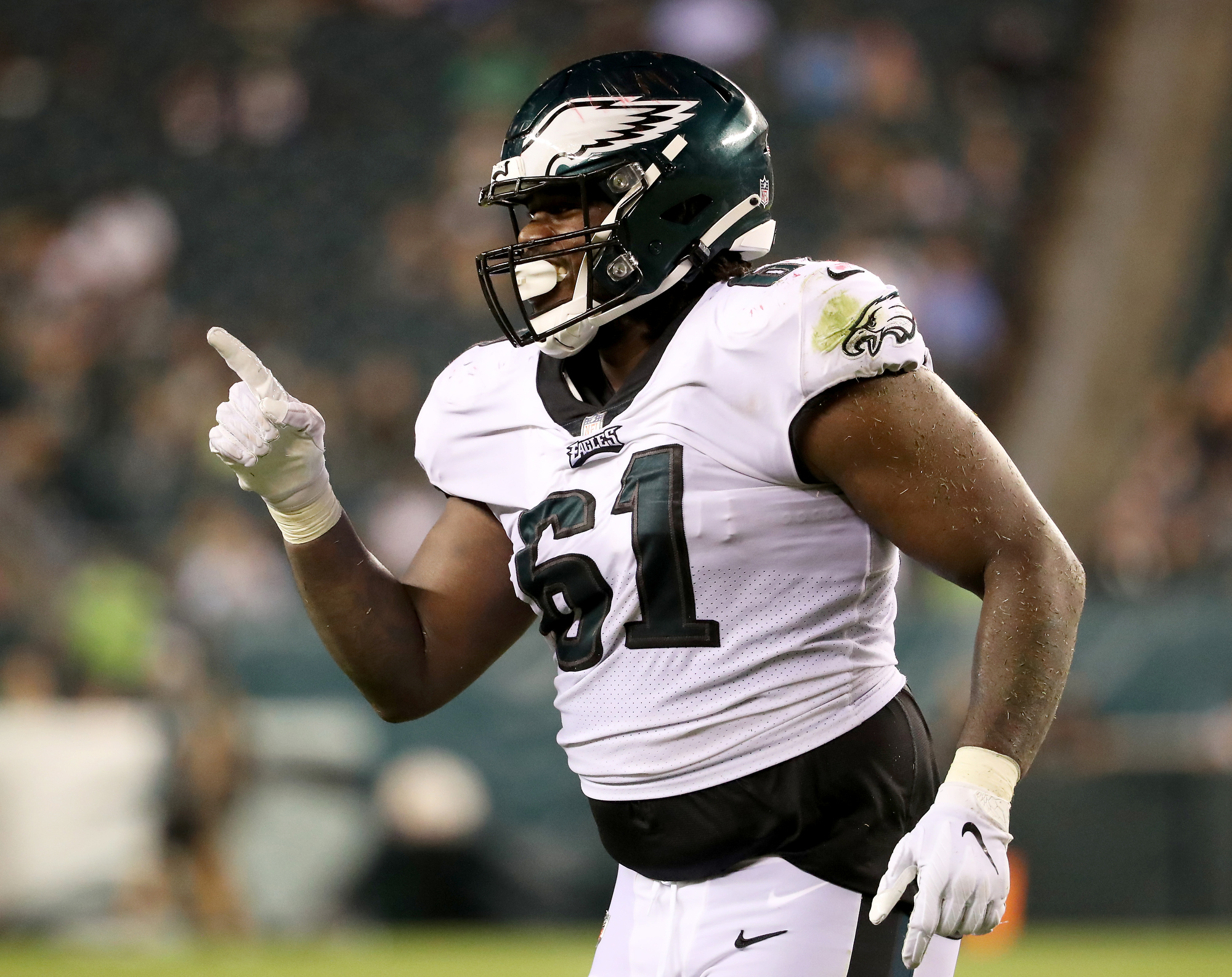 Raequan Williams waived by the Philadelphia Eagles