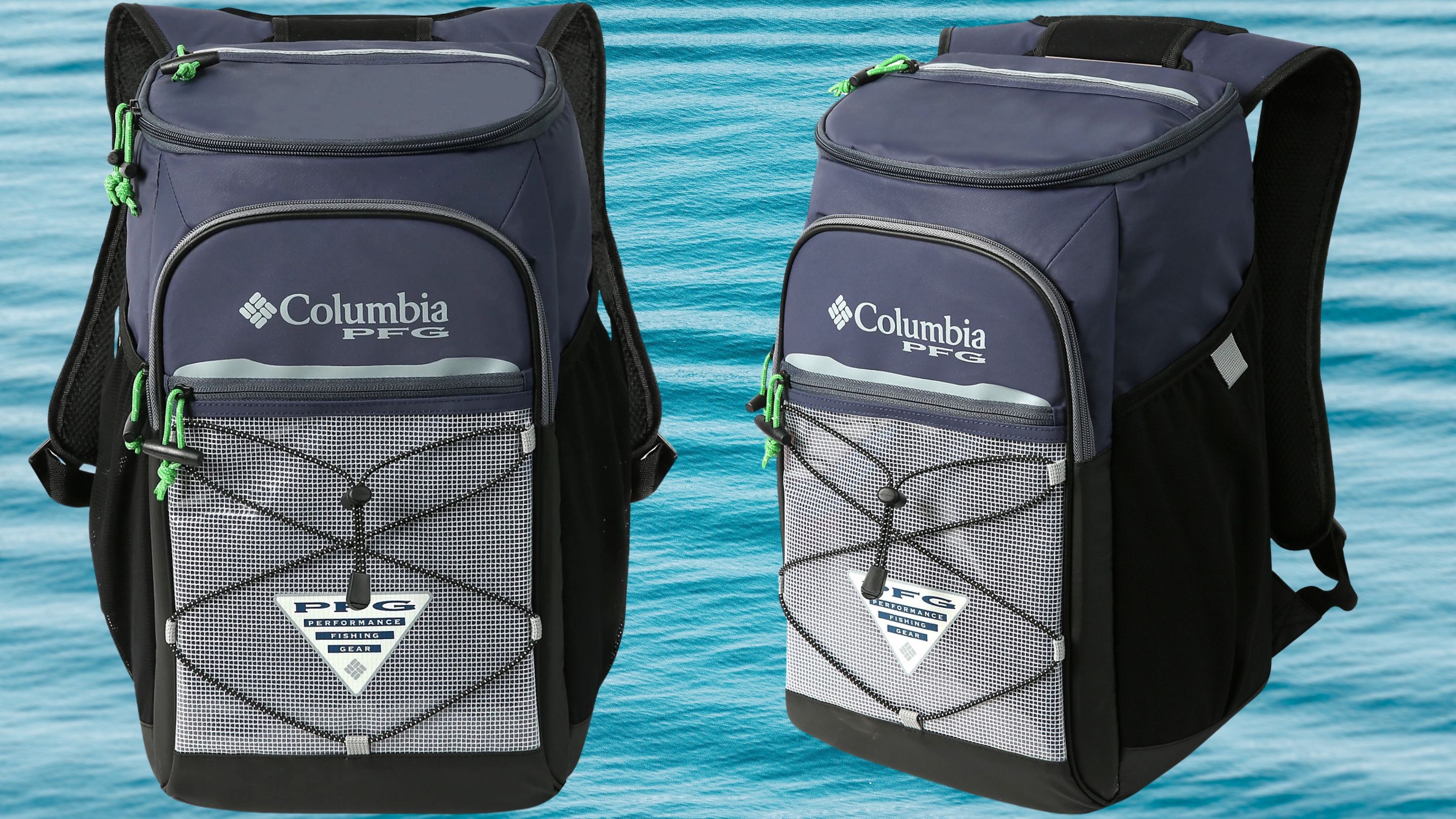 columbia pfg tackle bag 212482 Men's Terminal Hooded Long Sleeve T-Shirt, Vivid Blue/ Cool Grey / L Padded back panel for lasting comfort Columbia PFG Permit Convertible Roll-Top