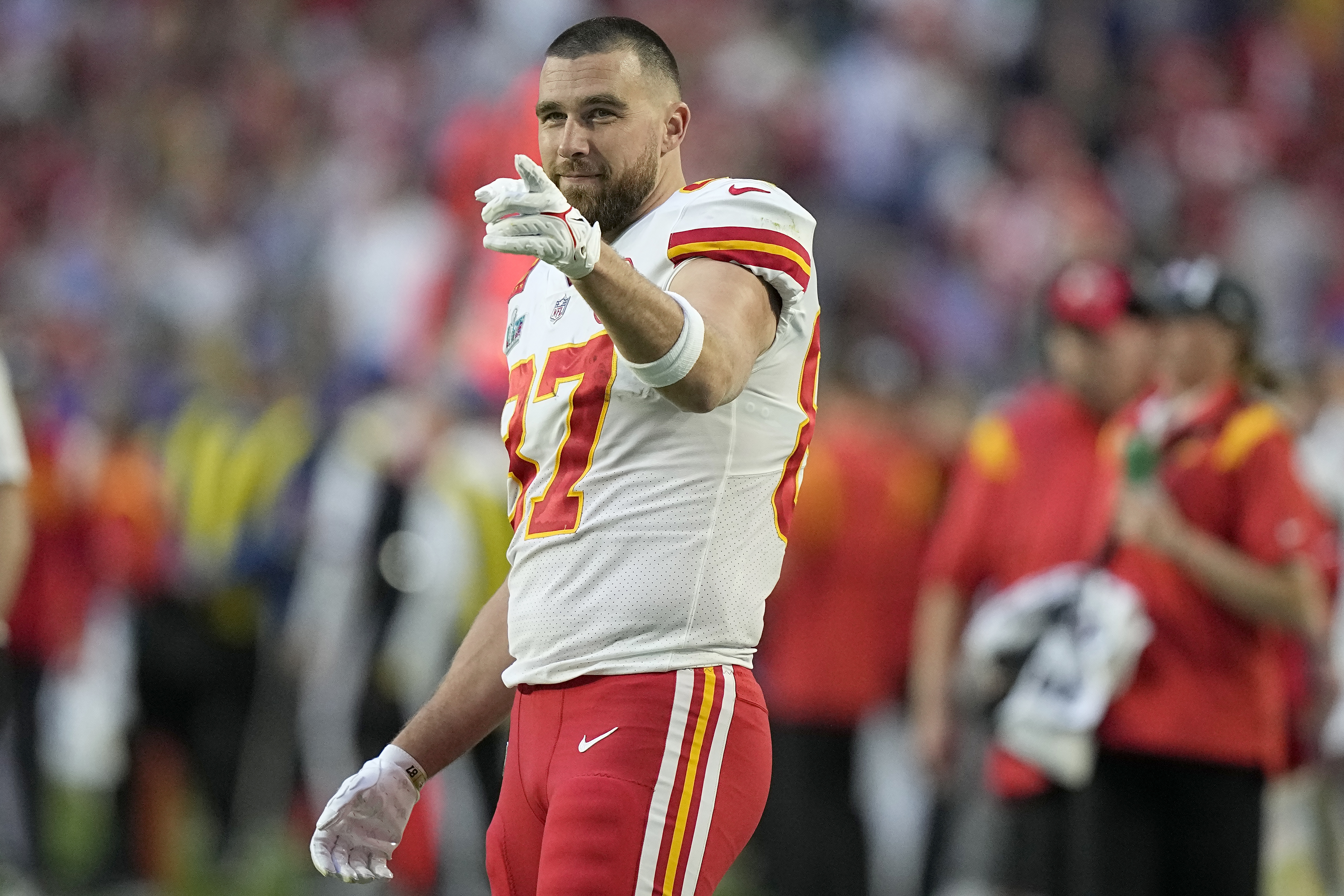 Travis Kelce was at the Eagles game - Arrowhead Pride