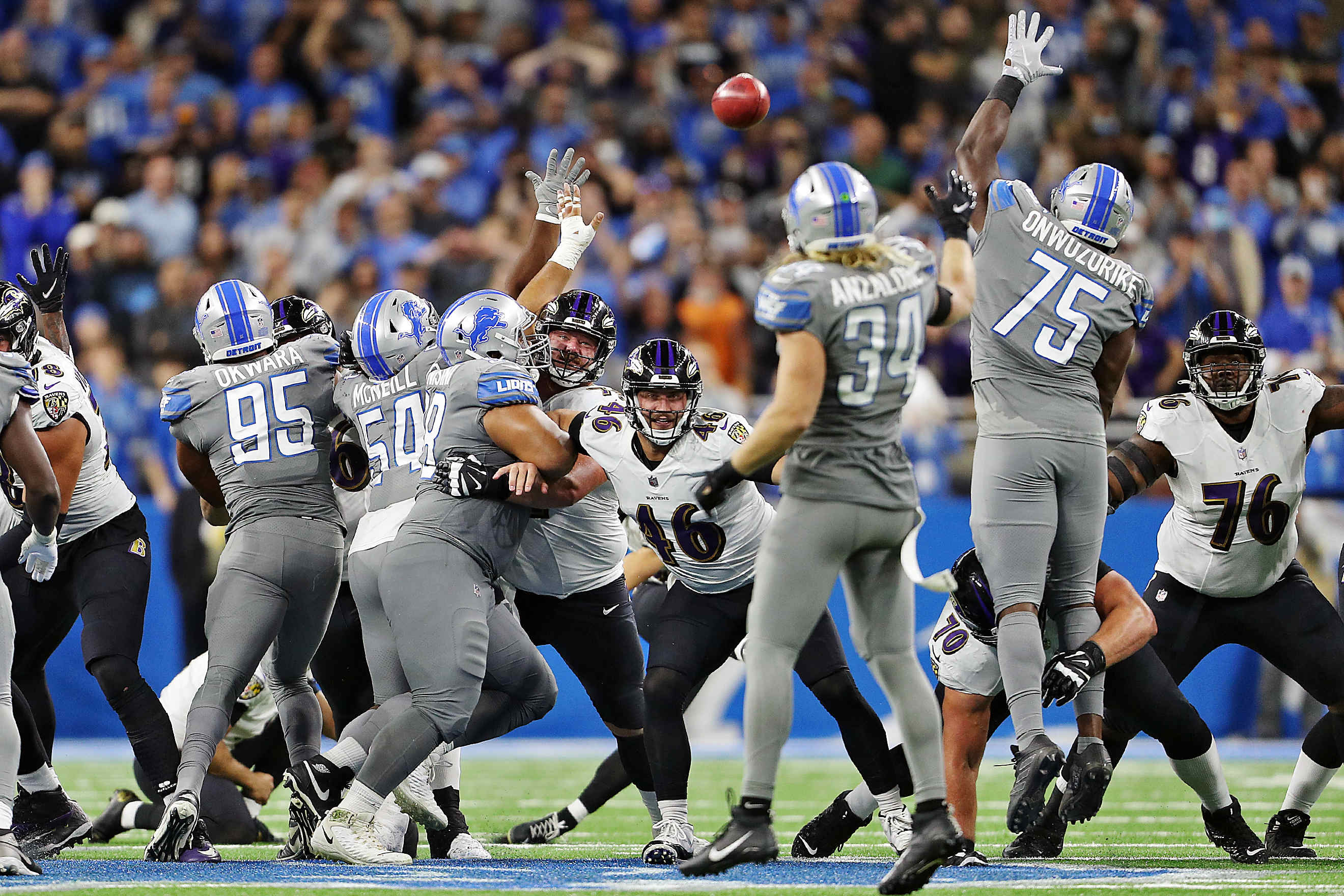 Lions vs. Ravens 2021: Game time, TV schedule, streaming live